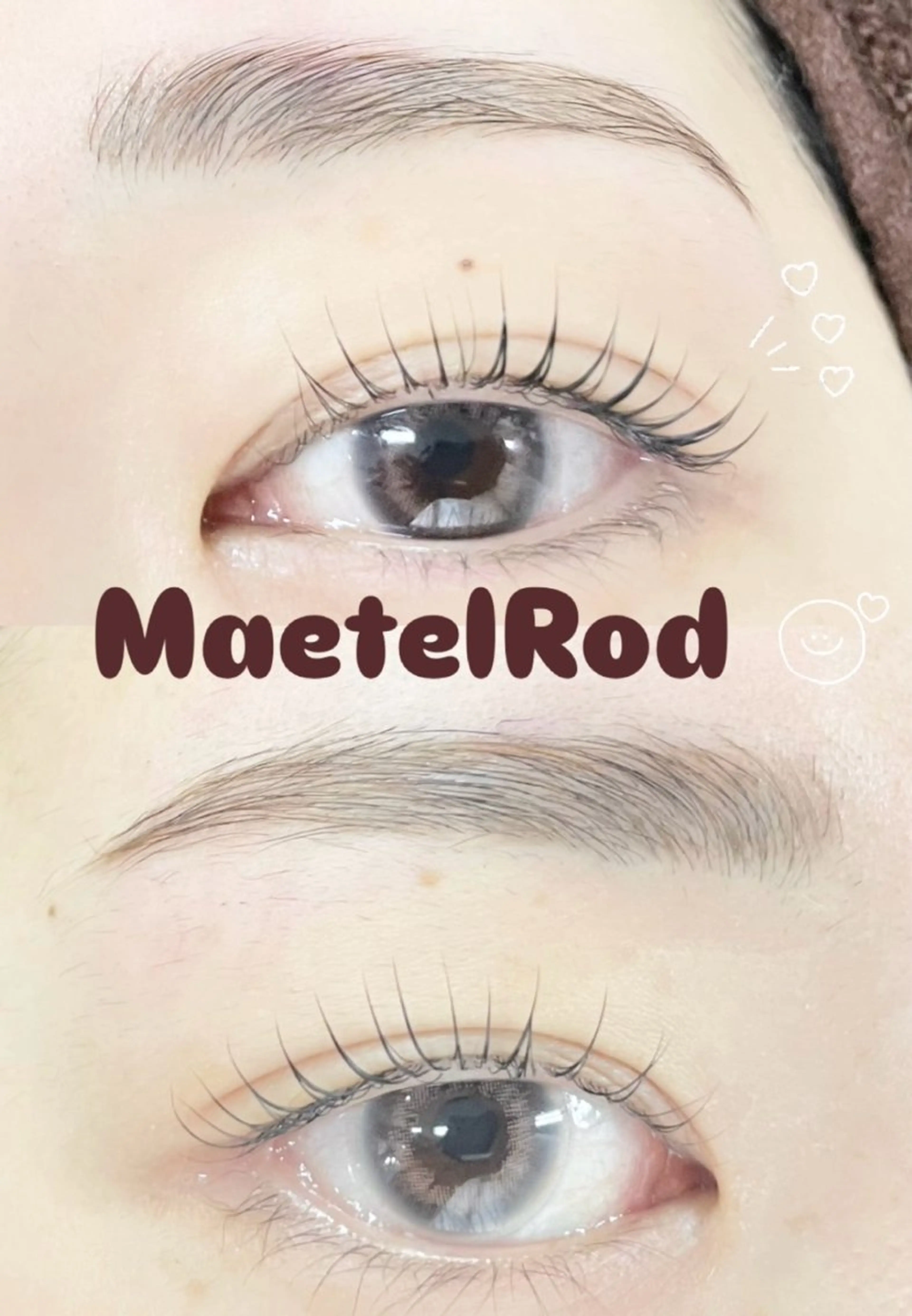 🫧まつげパーマ＋アイシャンプー🫧まつ毛ダニの軽減やクレンジングで落としキレない汚れを除去し薬剤の浸透を高めます❣️の写真