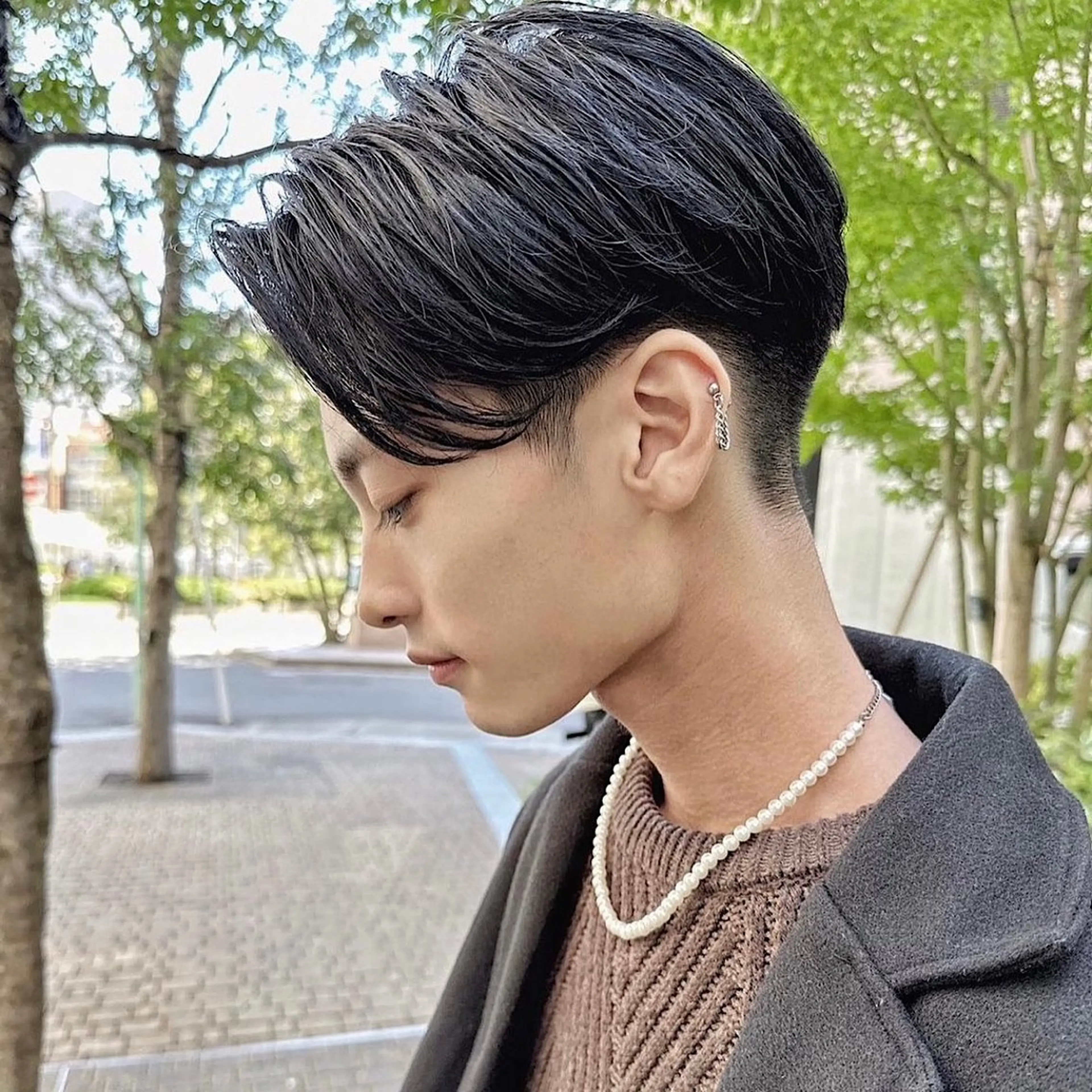 ショート メンズ カット 大人メンズパーマ メンズ特化　萱原大幹のヘアスタイル