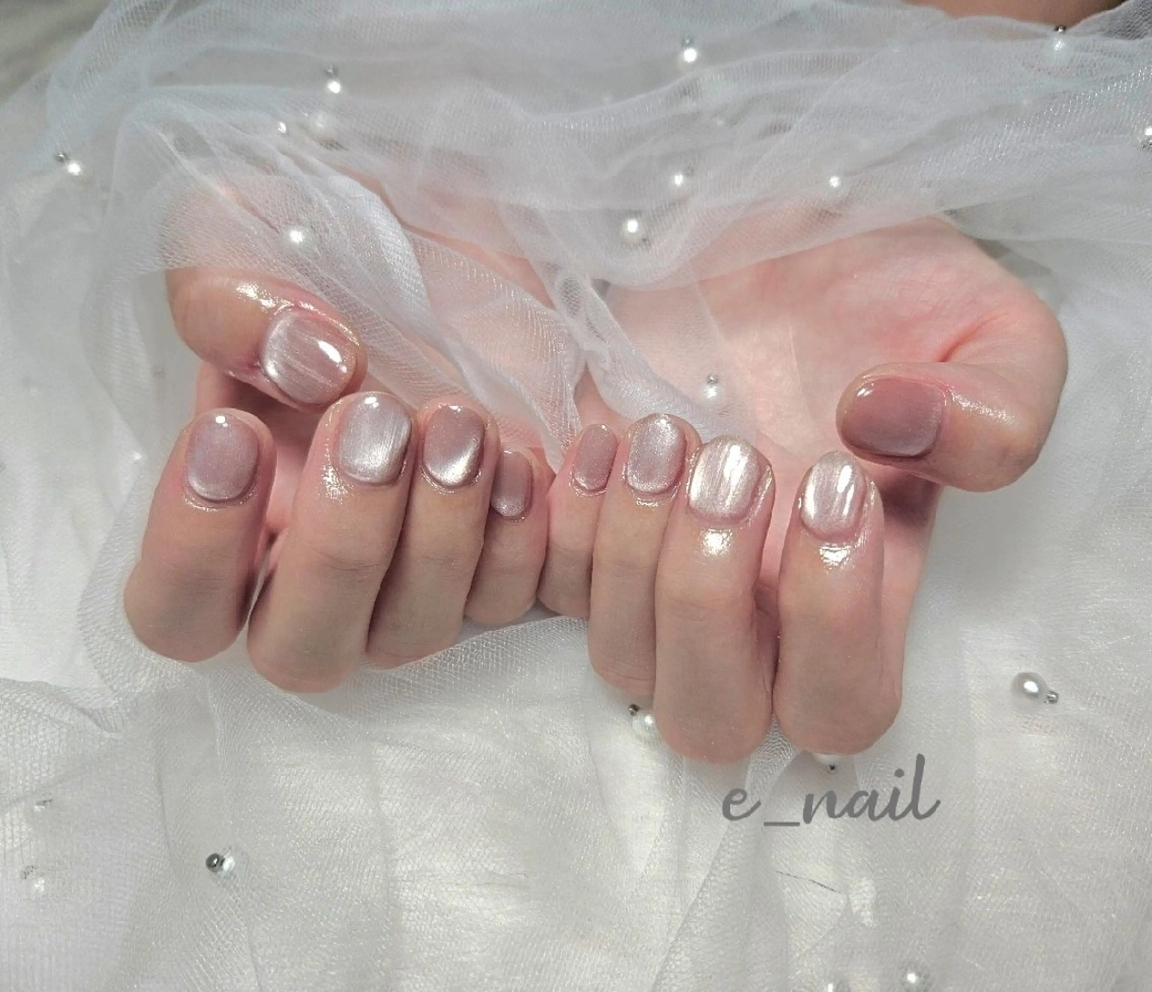 ネイル e_nail🍀自宅 サロン八潮eri☆　のネイルデザイン