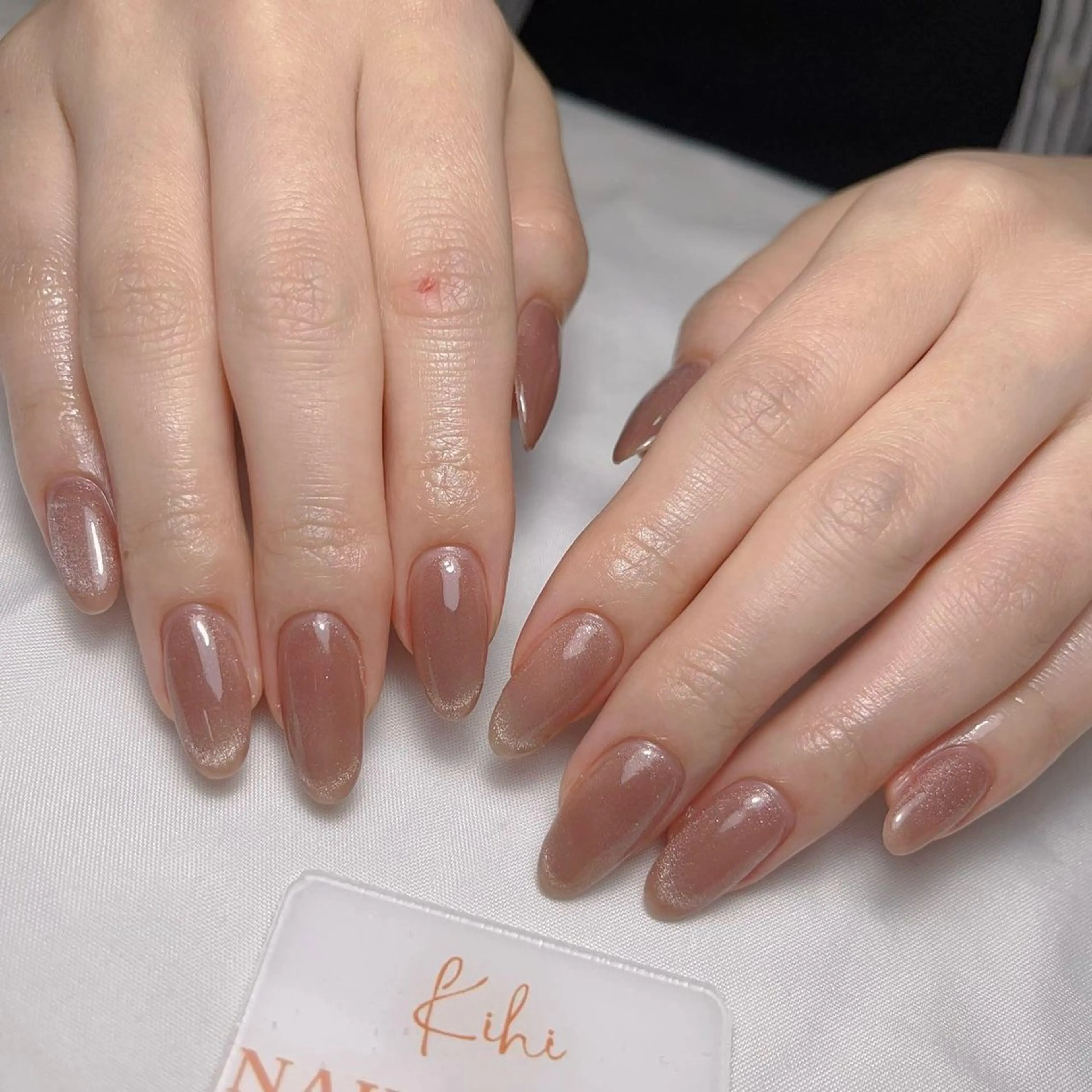 ネイル アートネイル フレンチネイル ジェルネイル グラデーション 韓国ネイル ハンドネイル 💕鈴木ユリ パラジェル/オフ無料のネイルデザイン