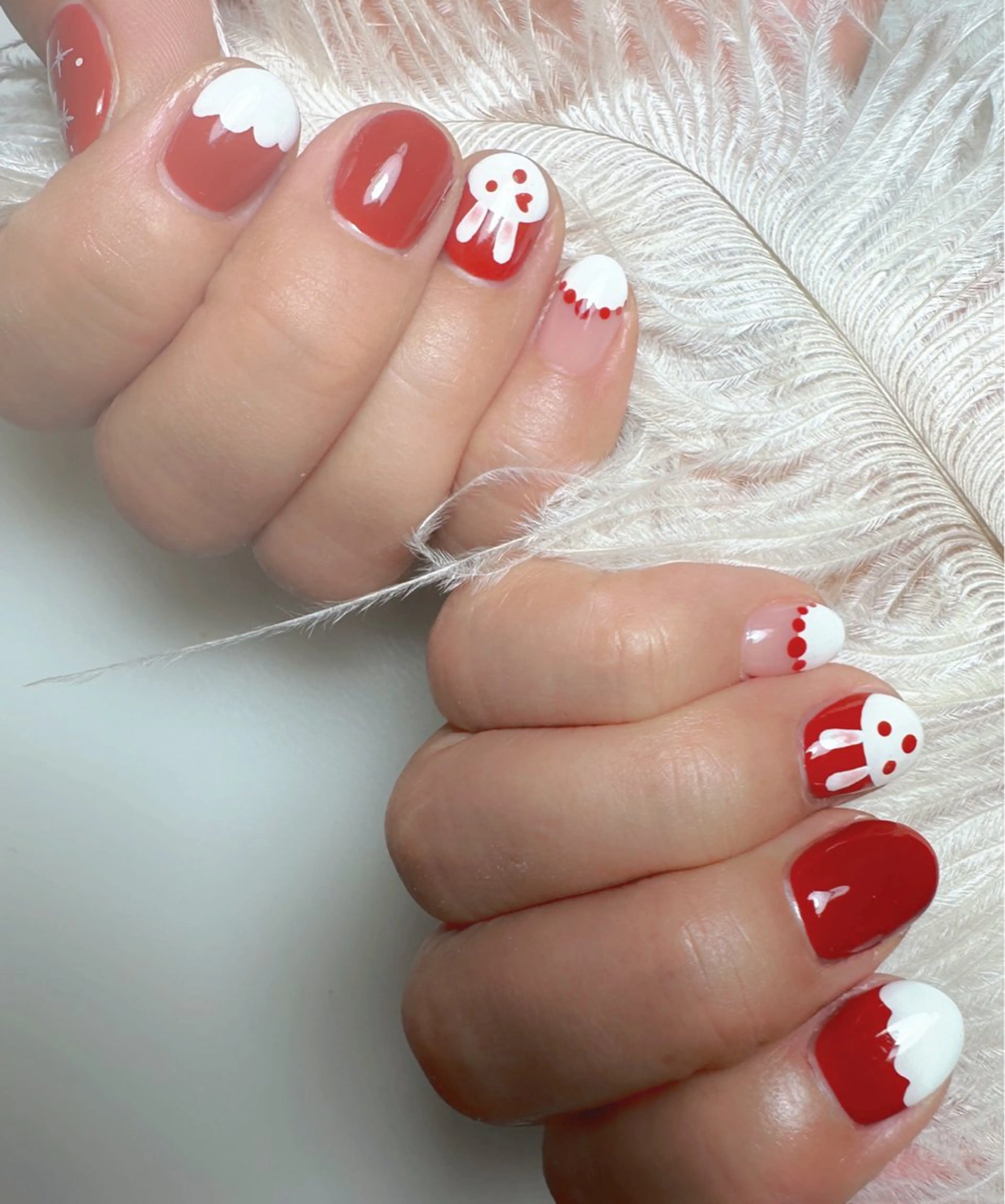 ネイル ハンドネイル 👍thumbs up nail👍のネイルデザイン