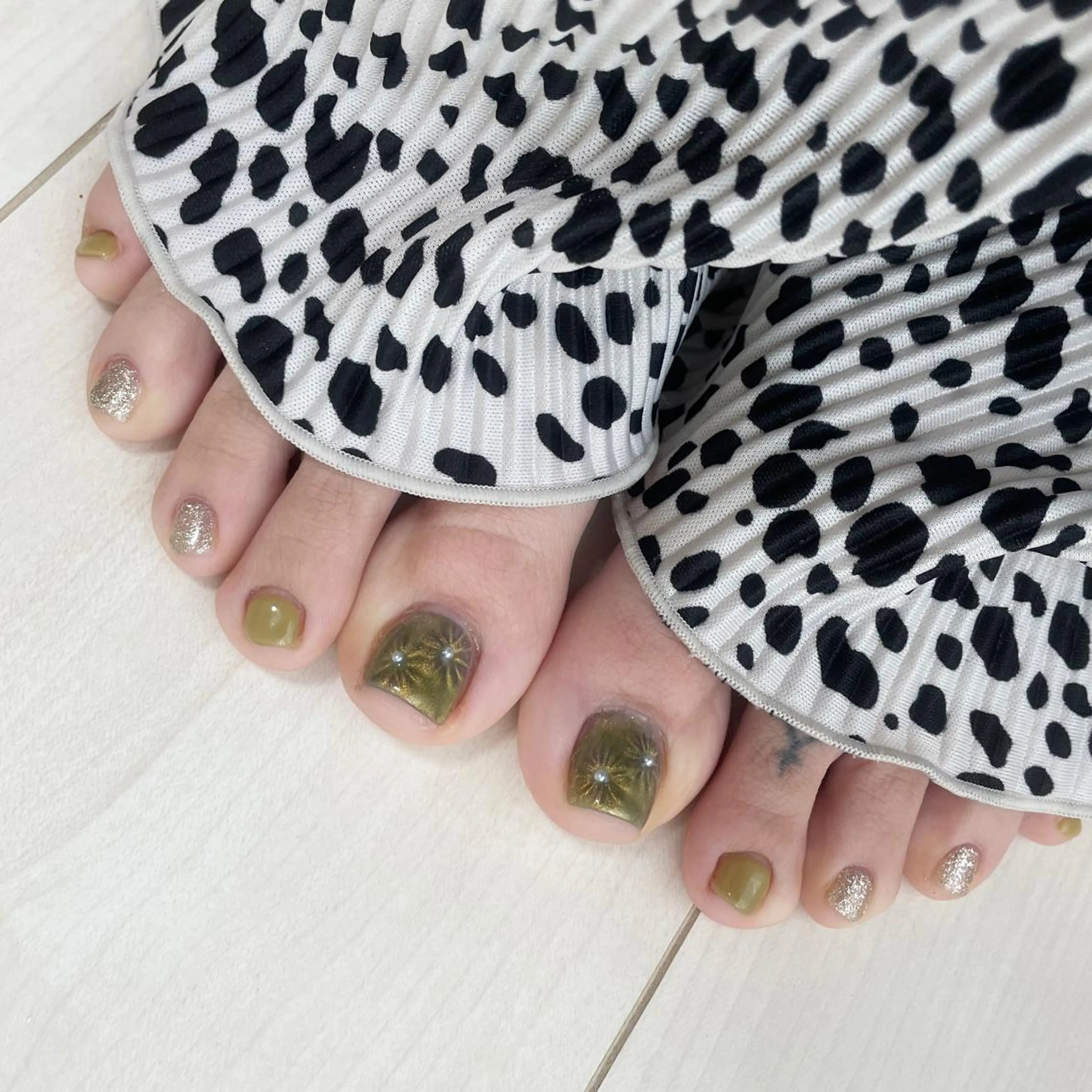 ネイル フットネイル Eve [nail ＊wax＊HBL]のネイルデザイン