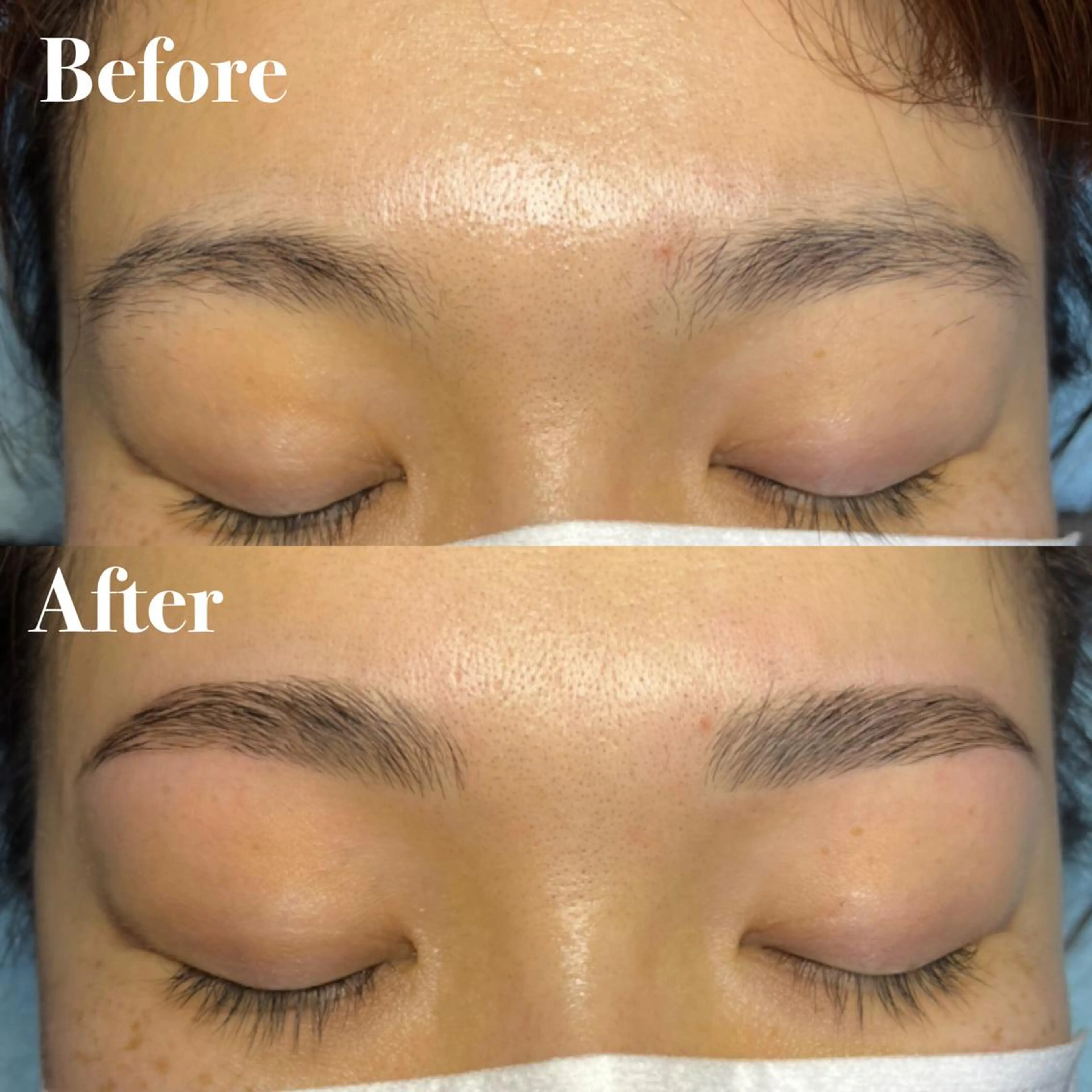 アイブロウ ハリウッドブロウリフト 眉毛と韓国肌質改善 サロン　和泉府中のエステ・リラクイメージ