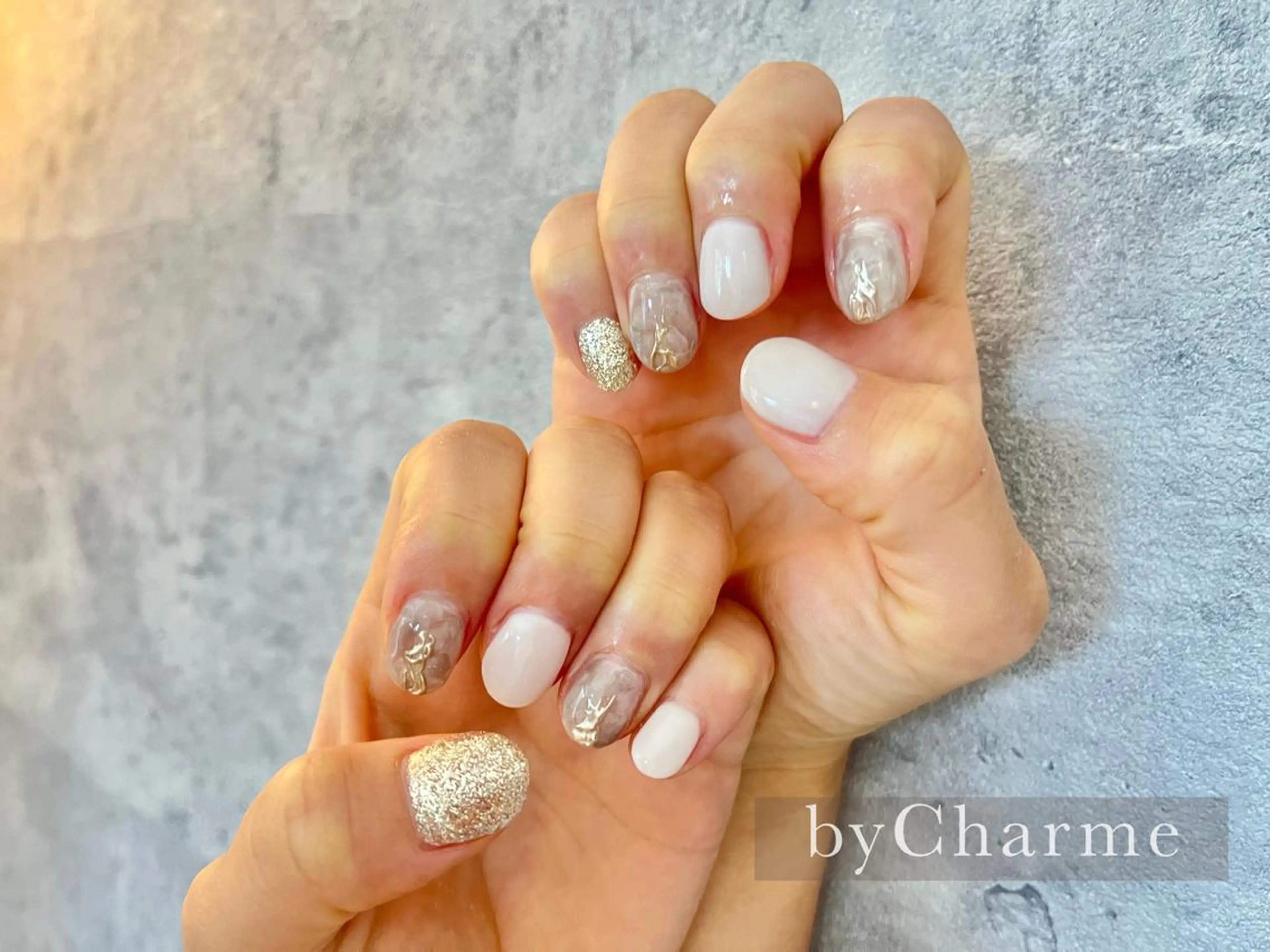 ネイル ニュアンスネイル Ray. Maayaのネイルデザイン