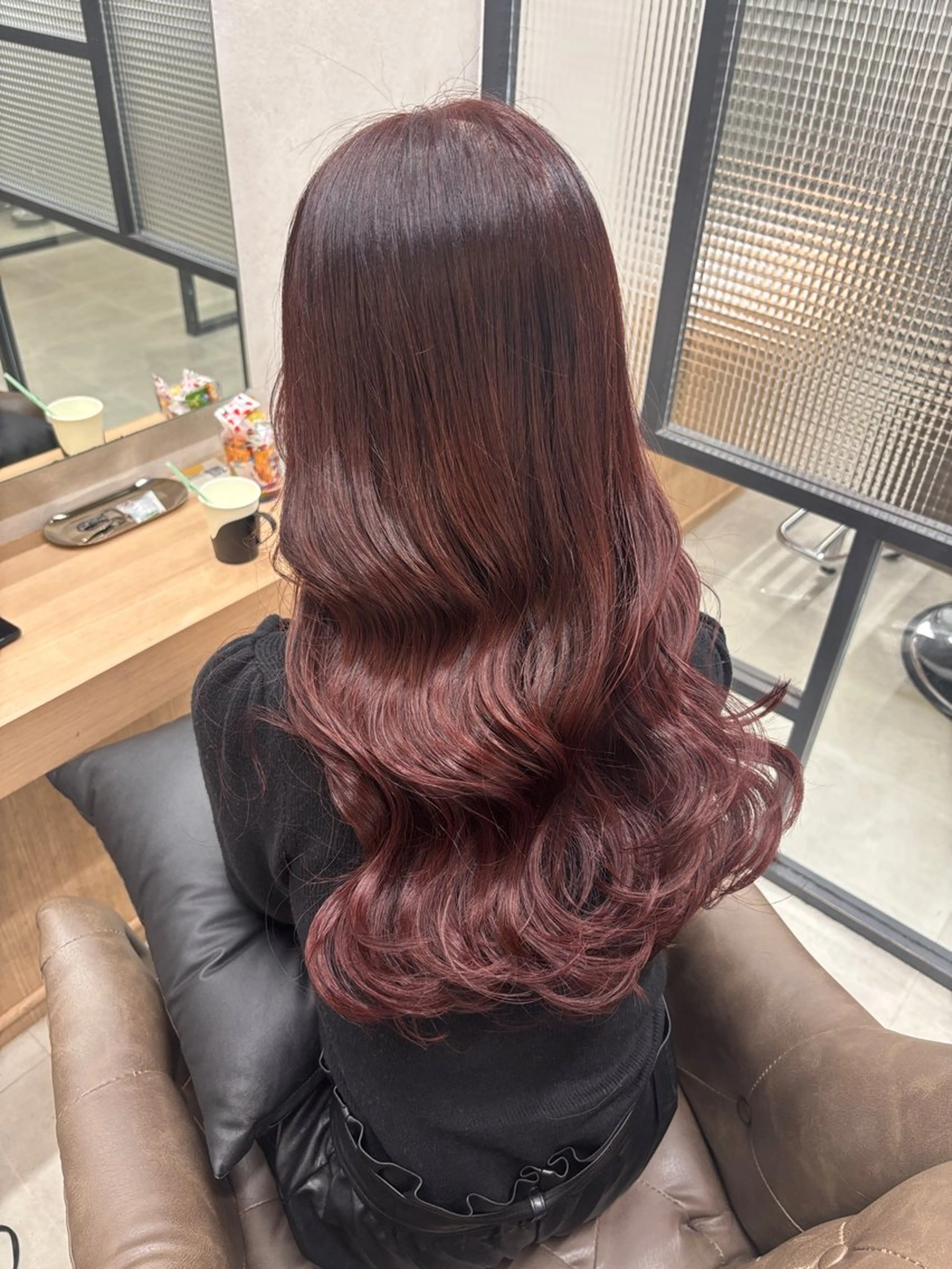 ロング カット ヘアカラー トリートメント HARUKA🍒 toccaのヘアスタイル