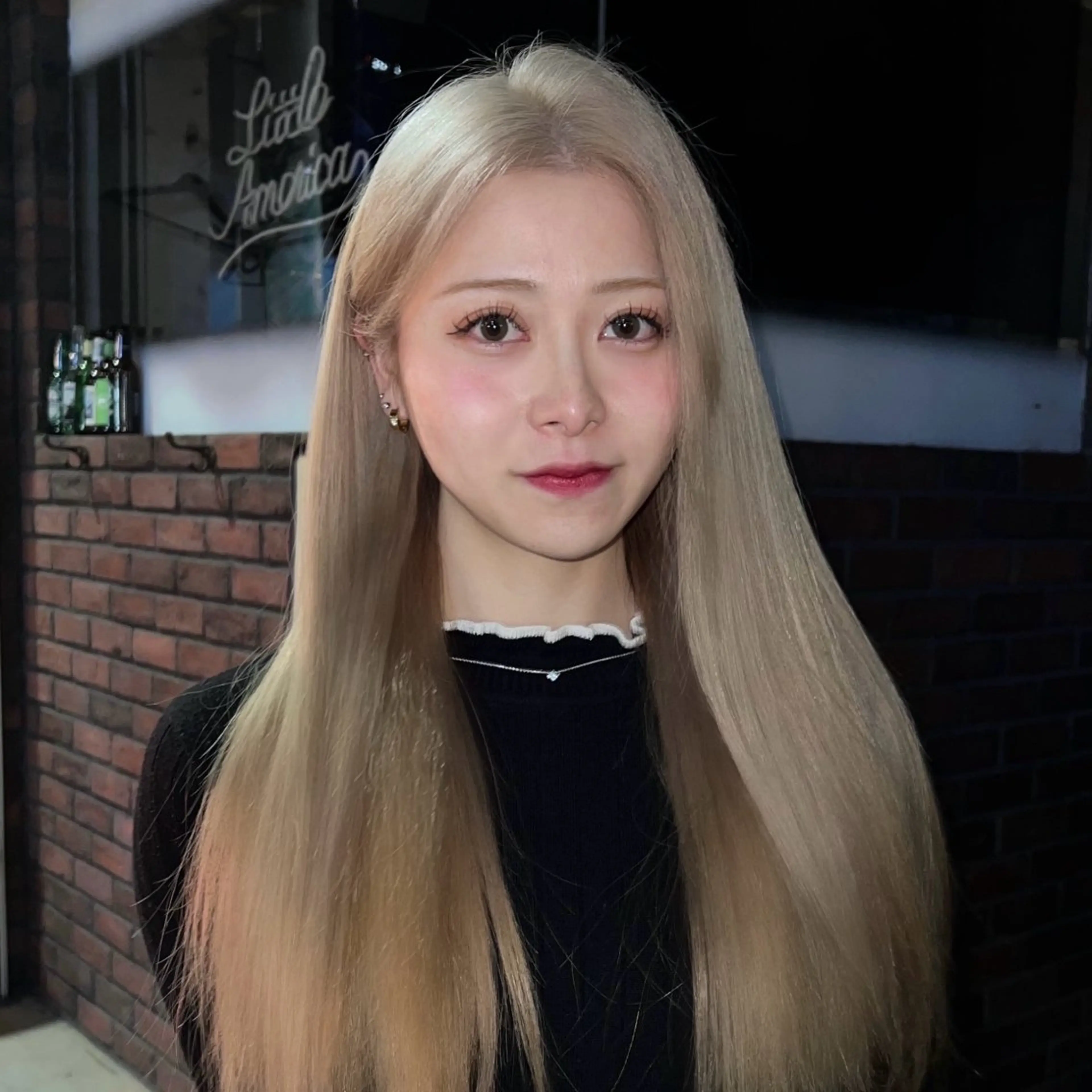 ロング カラー ブリーチ ヘアカラー 梅田/透明感カラー/ 髪質改善/ジョーのヘアスタイル