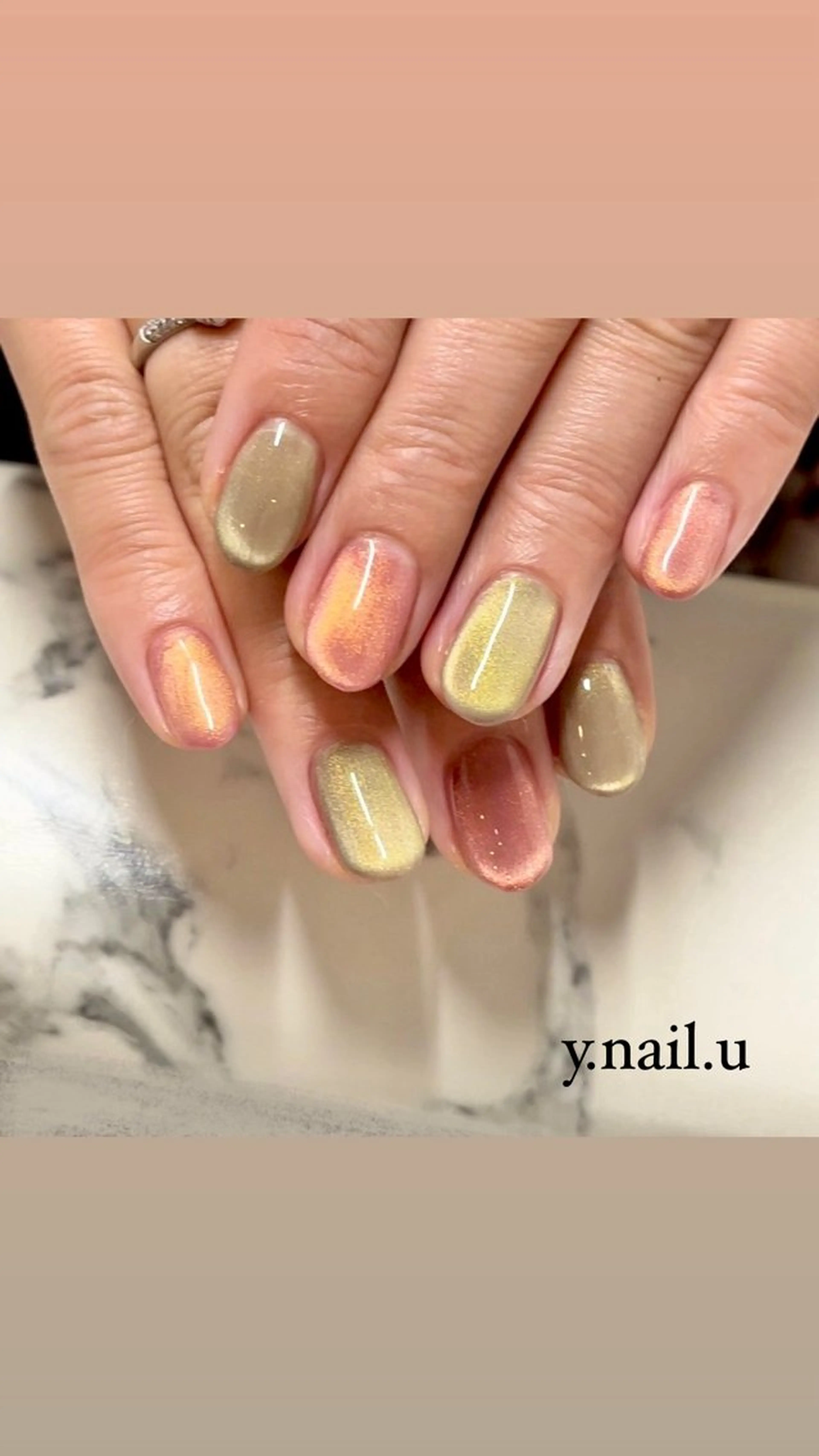 ネイル nail.u所属・テルイ ユウのネイルデザイン