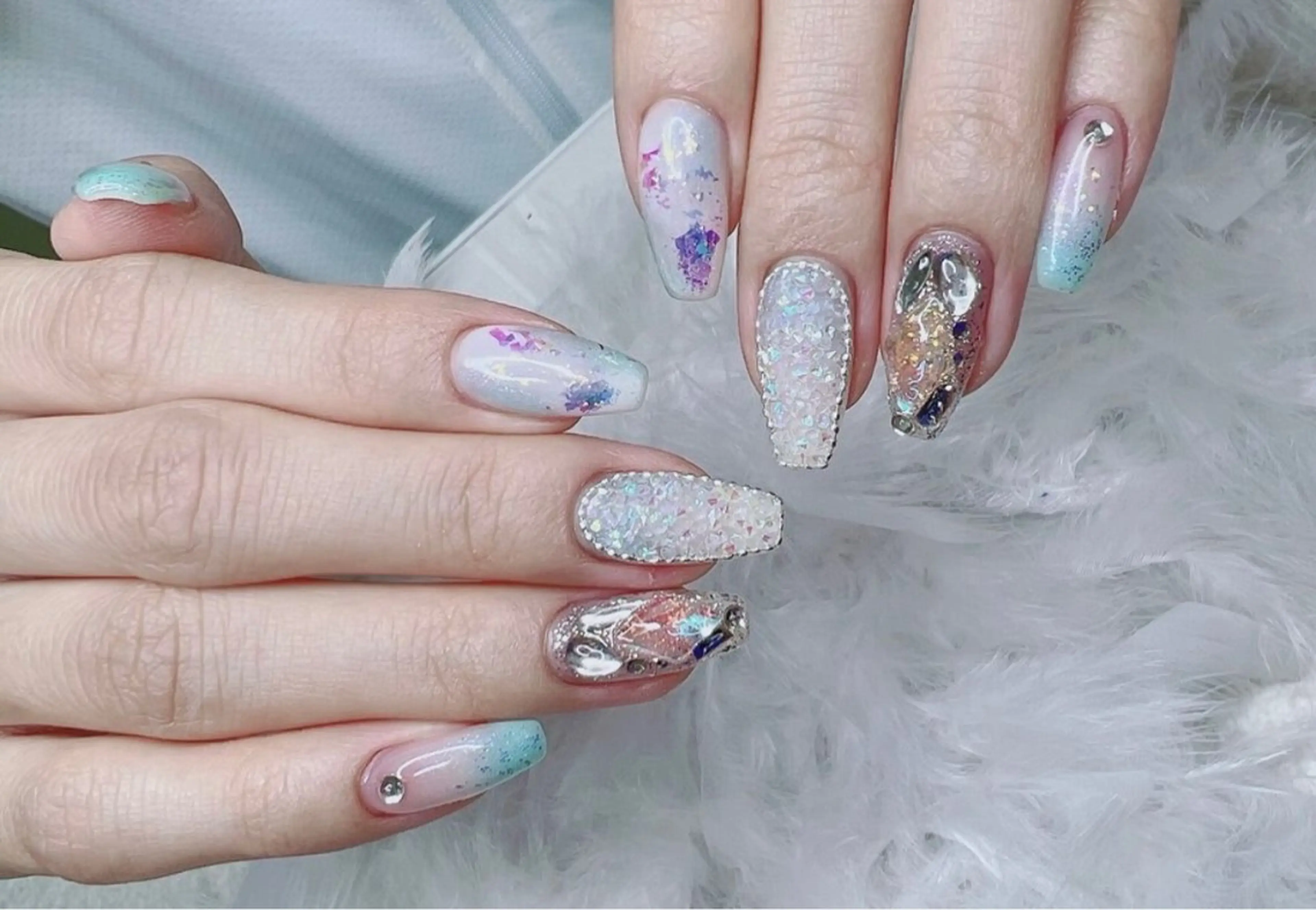 ネイル ハンドネイル Le'a シズカのネイルデザイン