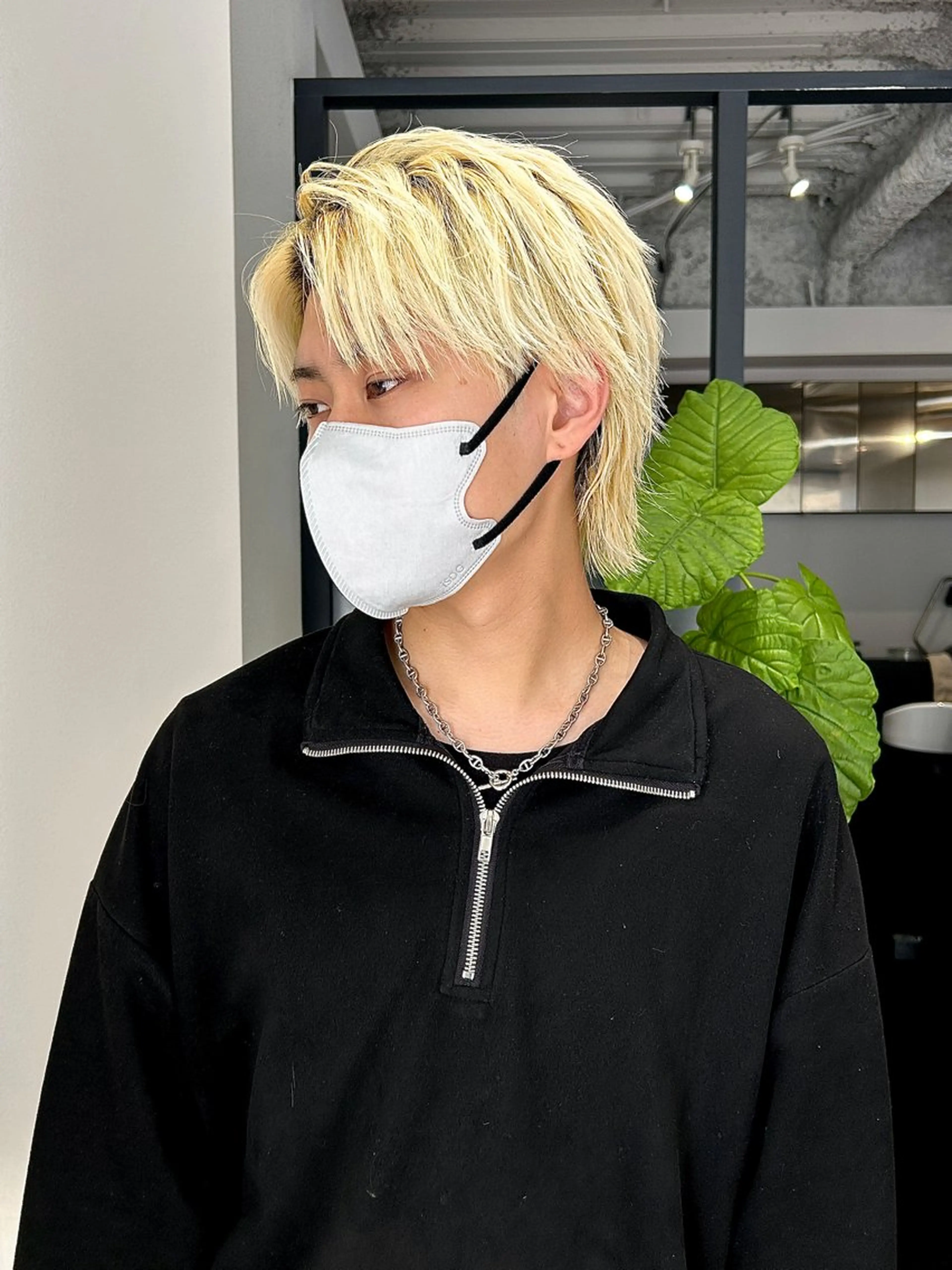 ミディアム ウルフカット カット トリートメント メンズパーマ/メンズ カット/伊藤 げんのヘアスタイル