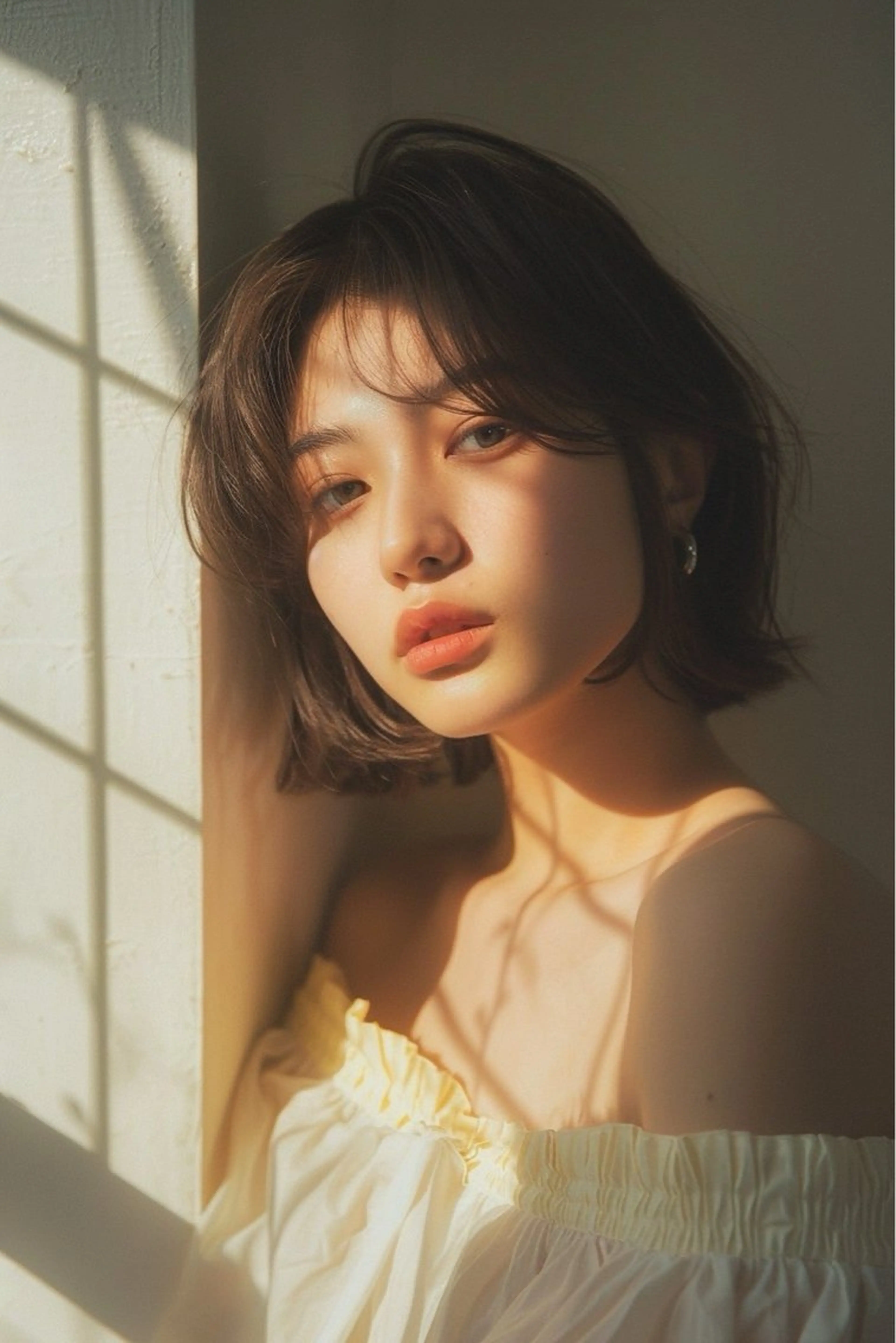 ショート カット ヘアカラー トリートメント 新宿/韓国メンズ RIKUパーマのヘアスタイル