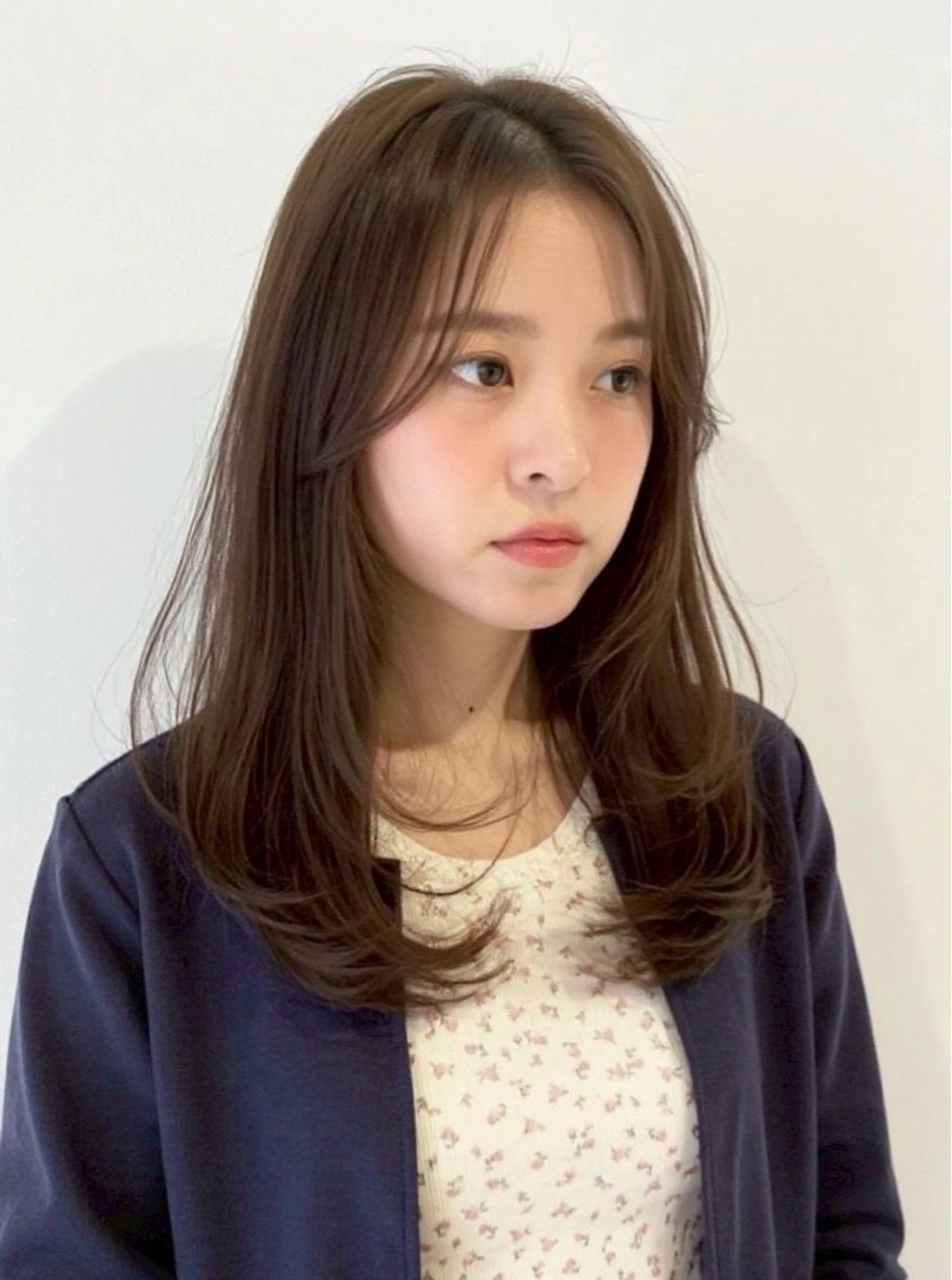 ロング カット ヘアカラー 髪質改善カラー/ /表参道/こはるのヘアスタイル