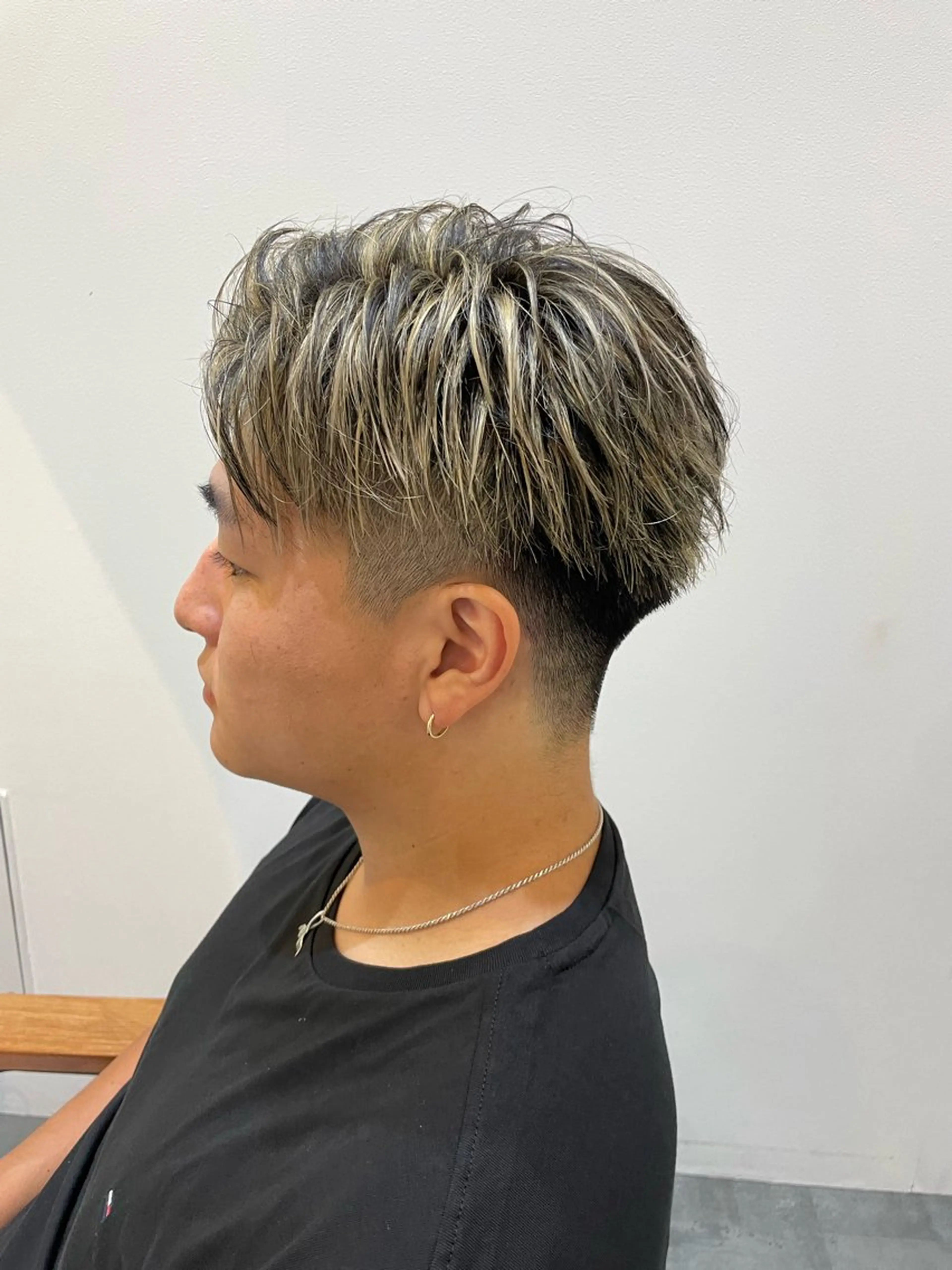 【男性限定】⚡️メンズカット+メッシュカラー(ハイライトカラー)+フルカラーの写真