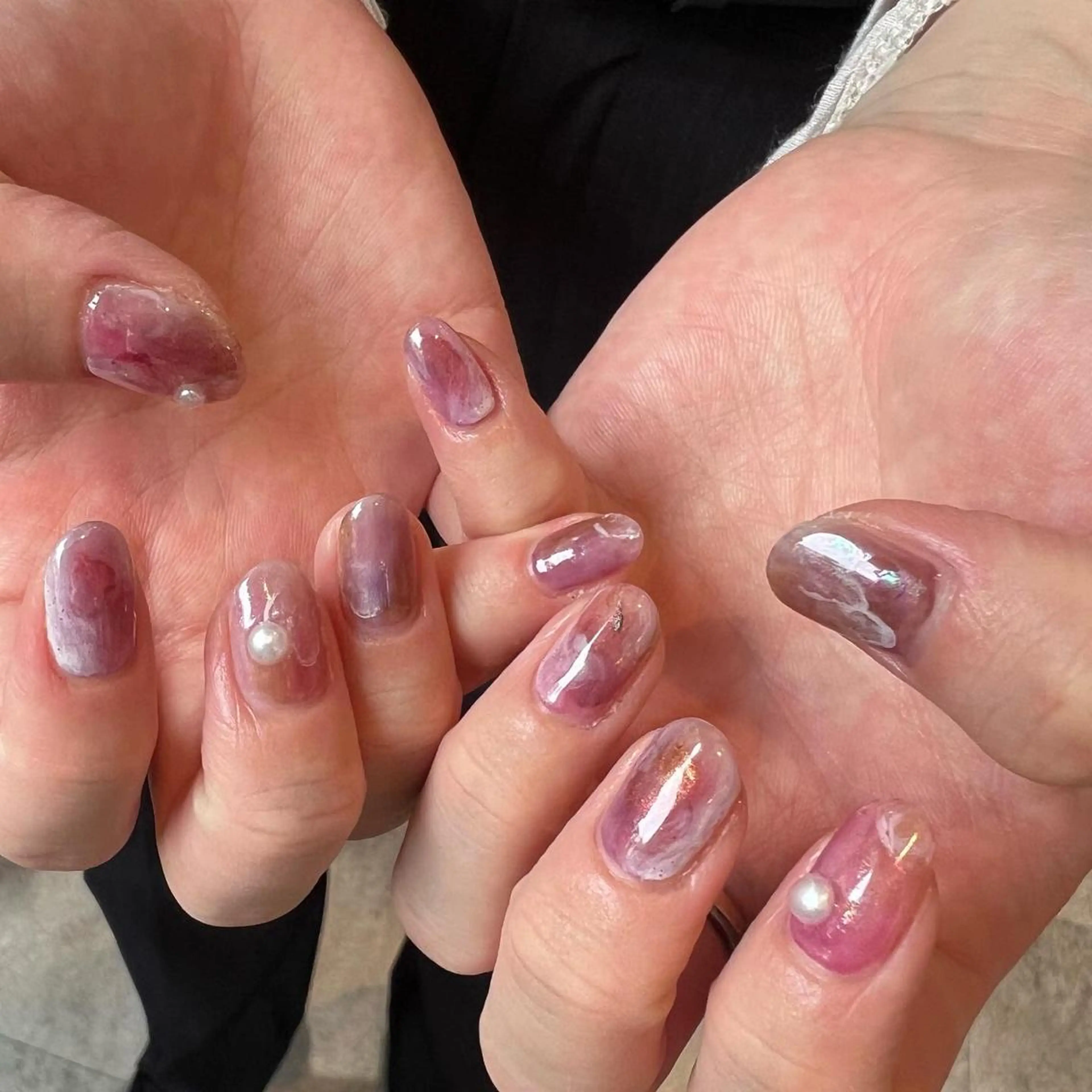 ネイル ニュアンスネイル ハンドネイル sode shioriのネイルデザイン