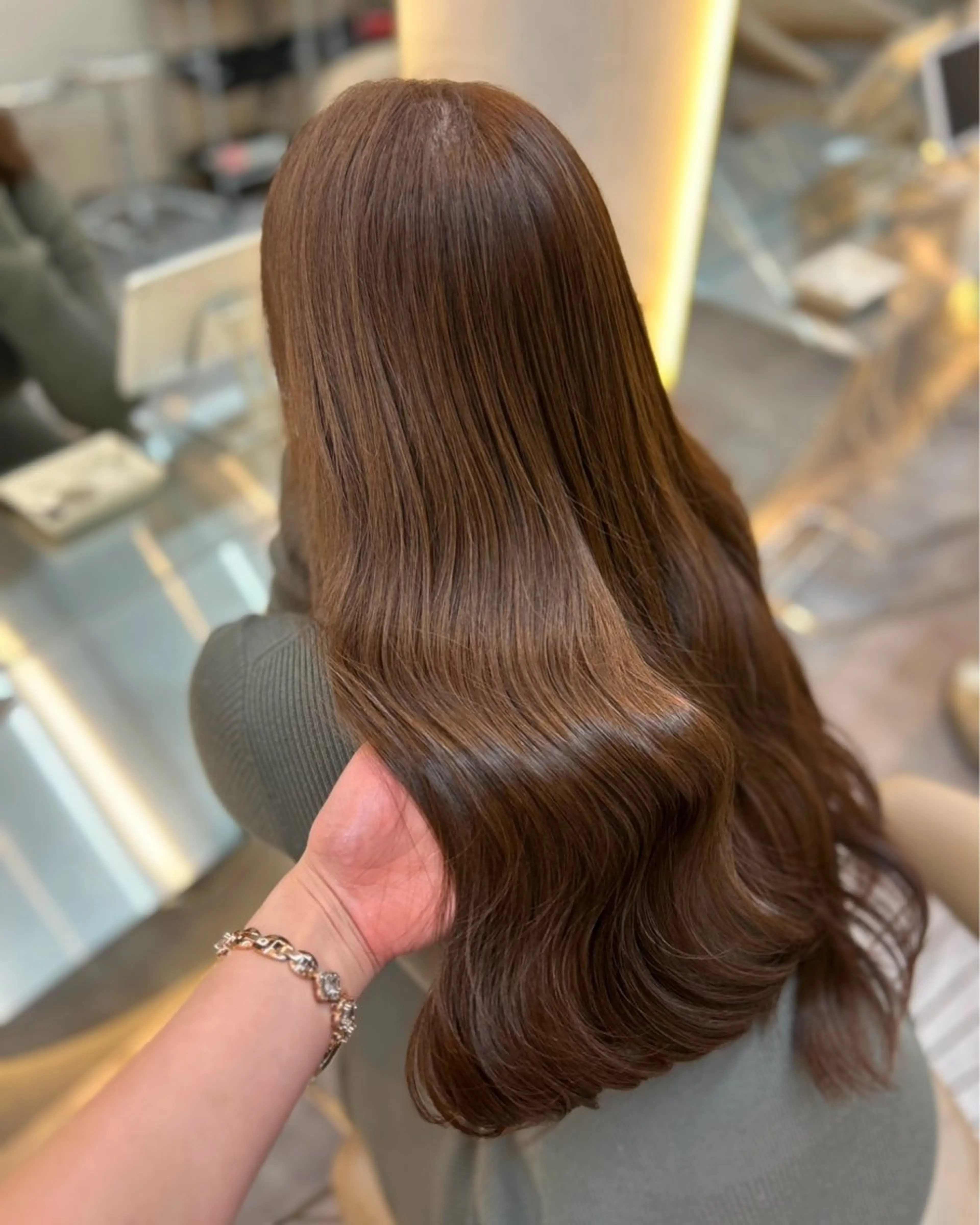 ロング 韓国トレンド💓‪ 阿部あんじゅのヘアスタイル