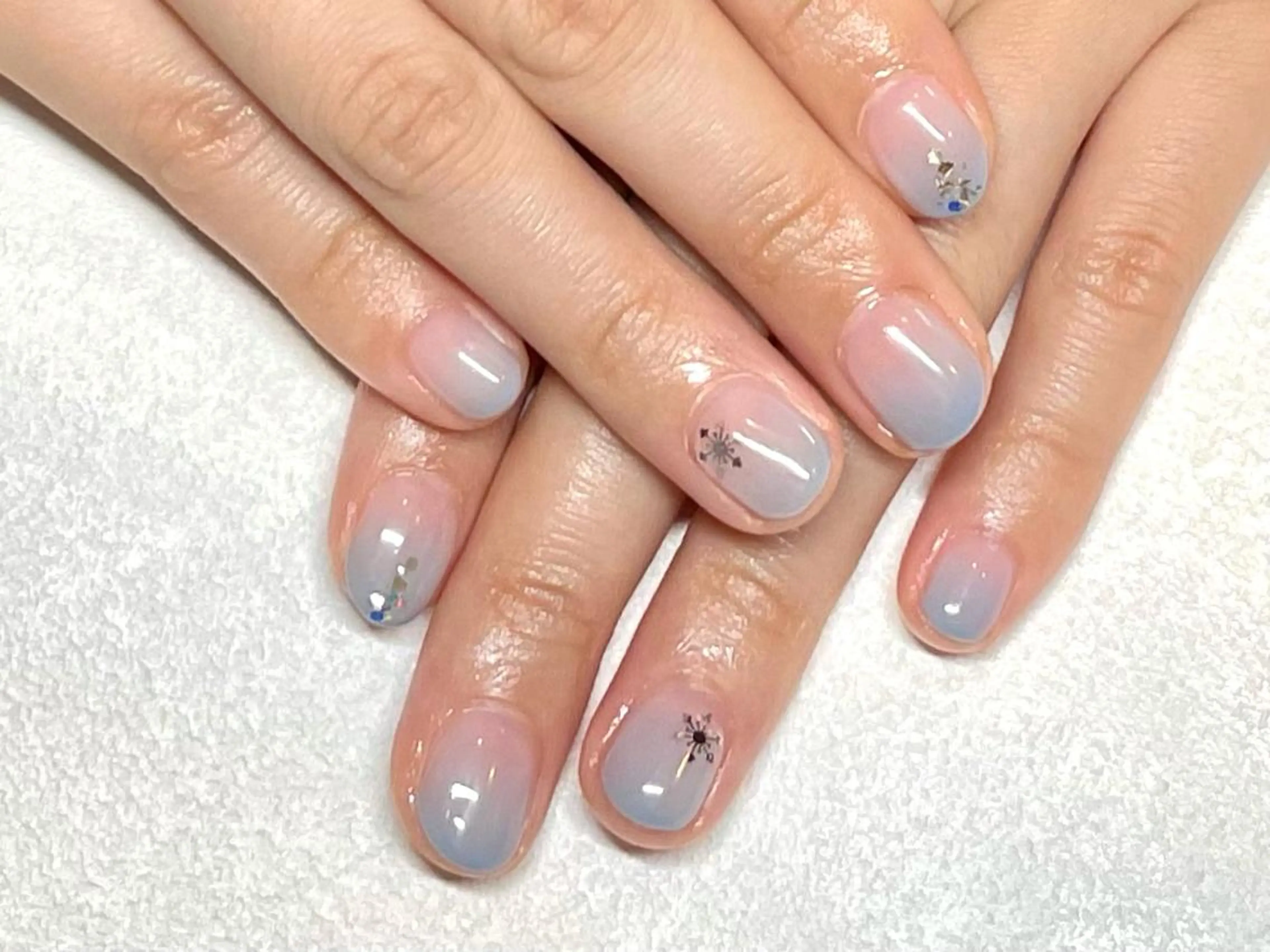 ネイル グラデーション ささき れいなのネイルデザイン