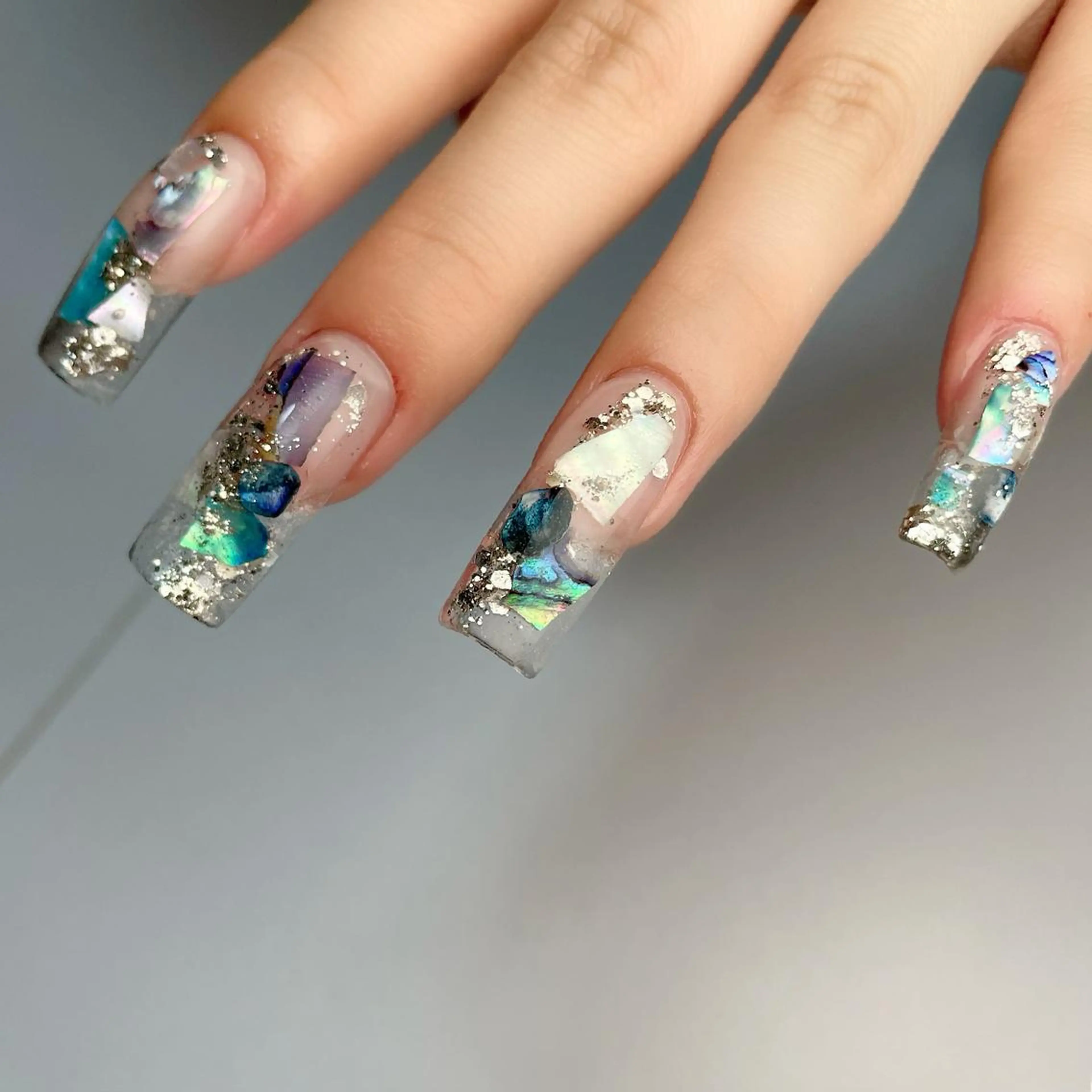 ロング ネイル 下妻市ﾈｲﾙｻﾛﾝ M_styleのネイルデザイン