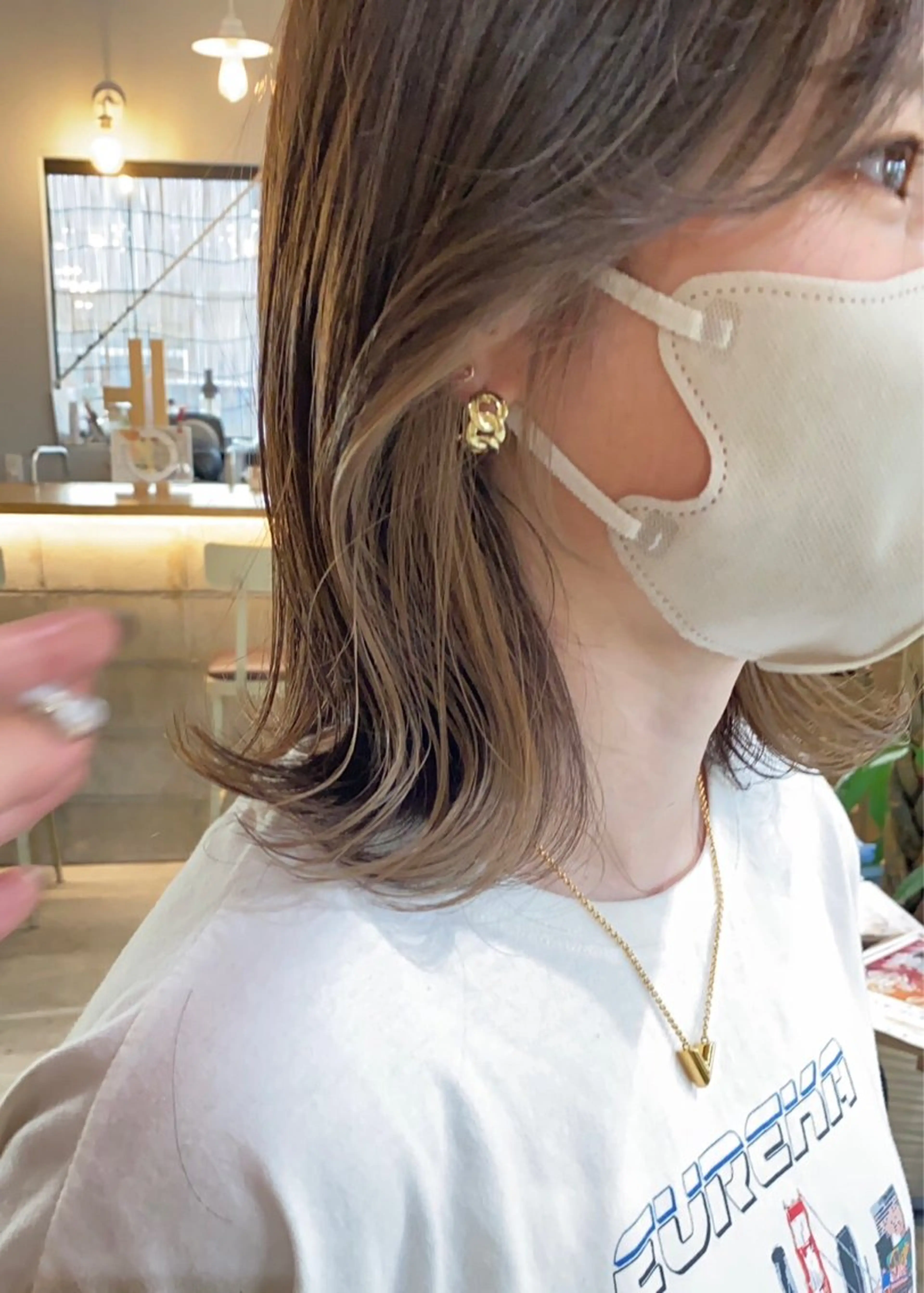 インナーカラーの写真