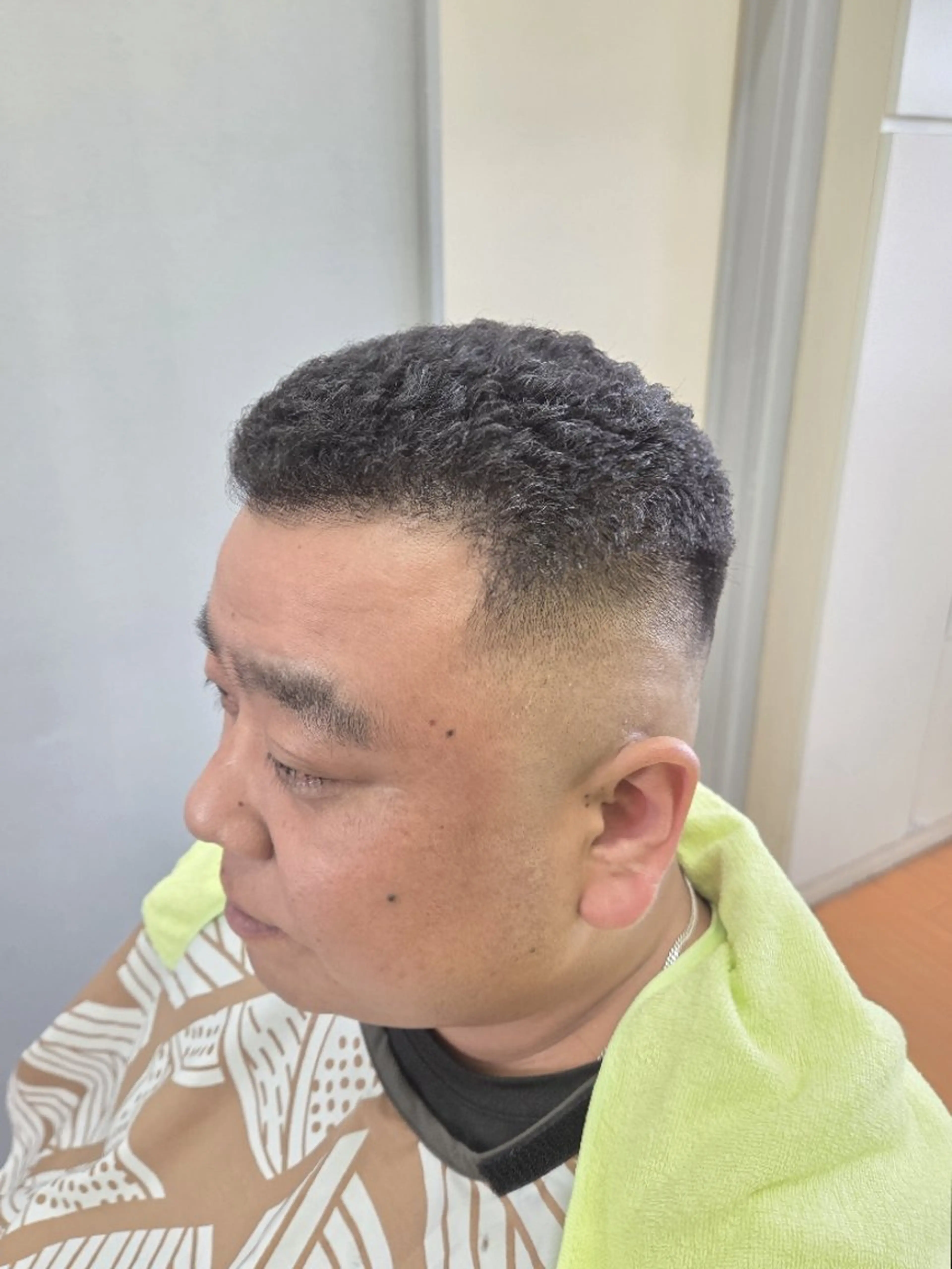 💈濡れパン+フェードカット+シェービング（額のラインアップ込）+シャンプーmen'sの写真