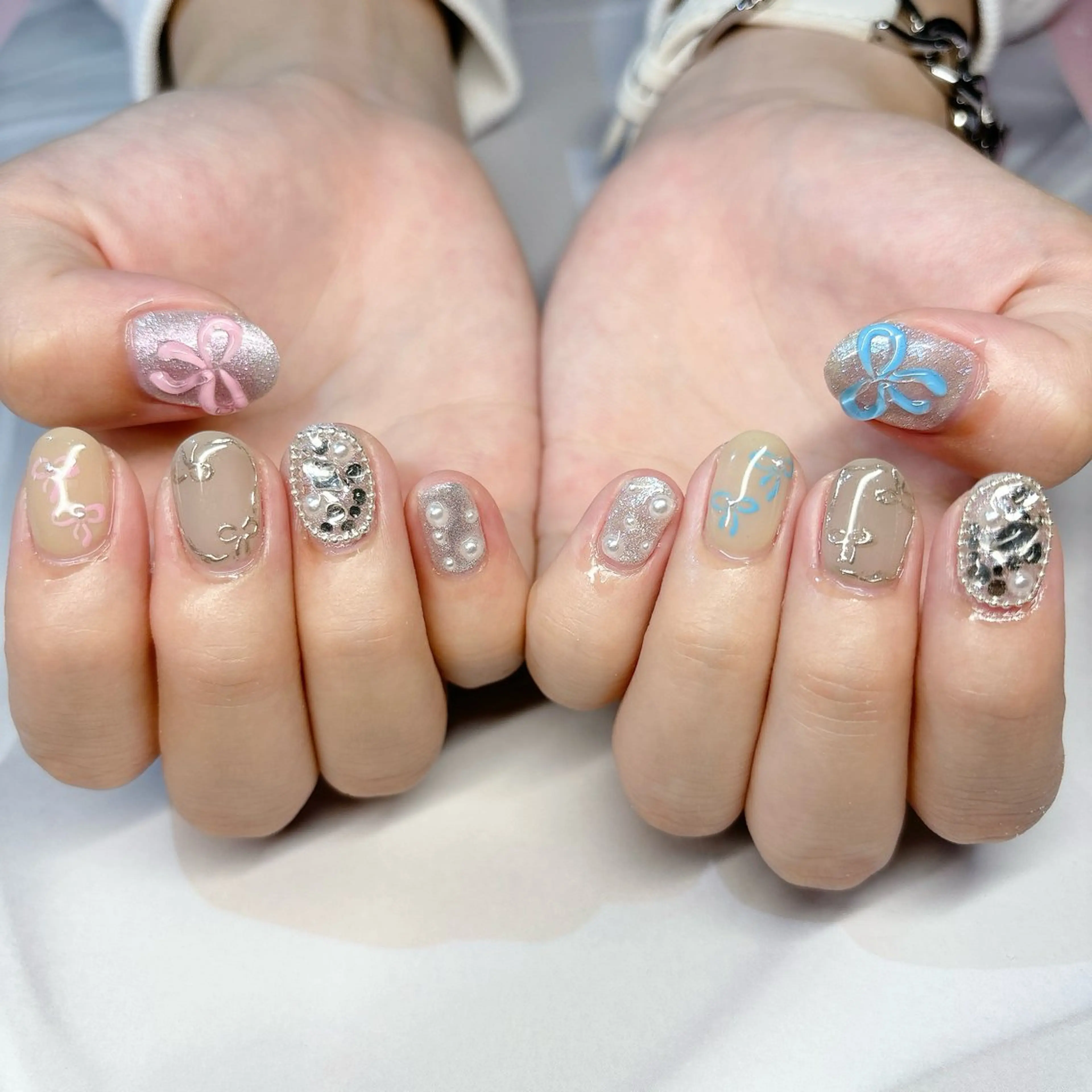 ネイル クレアトゥール華所属・クレアトゥール華 西村のネイルデザイン