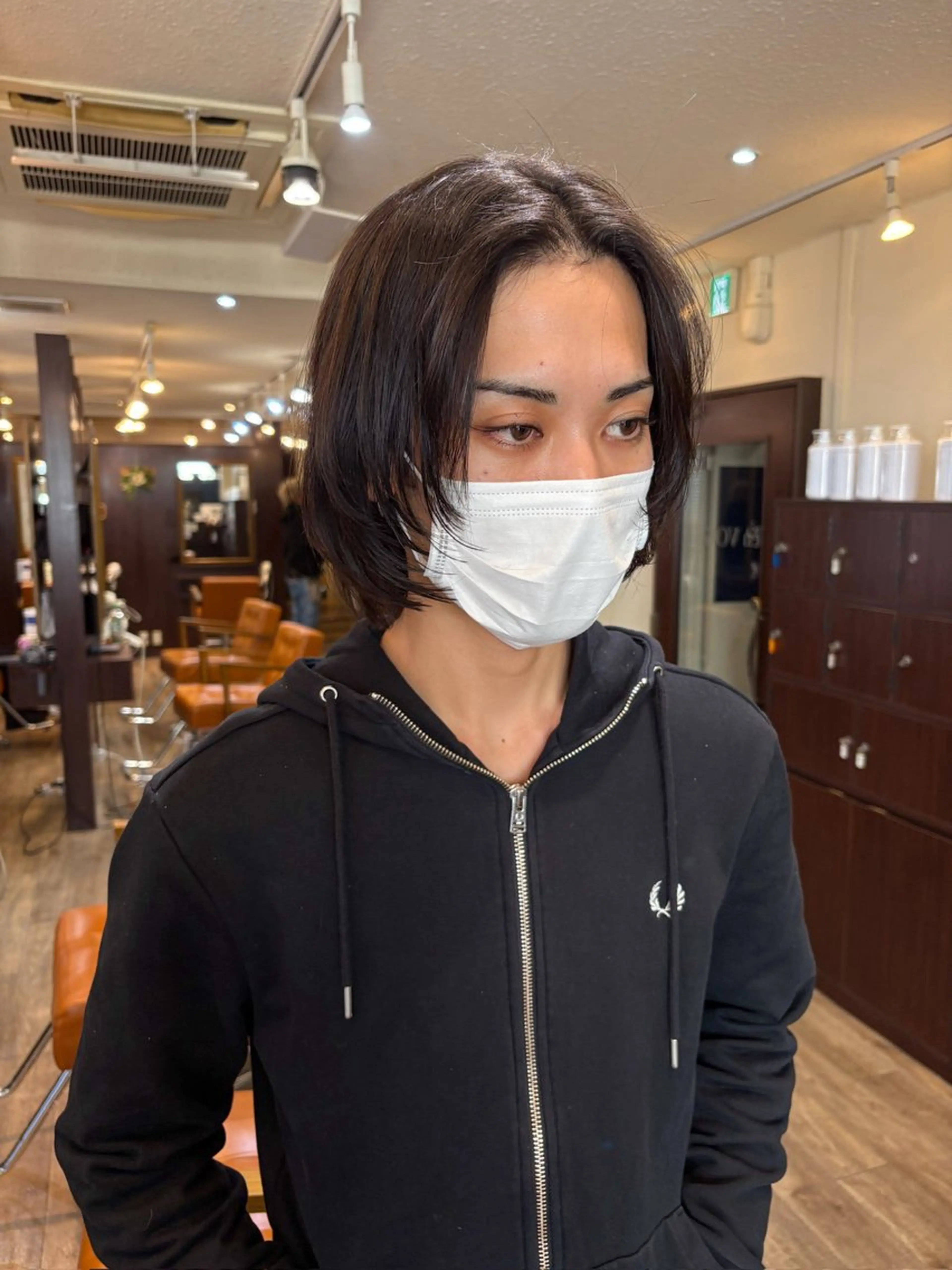 ショート パーマ Miyamoto Yasuchikaのヘアスタイル