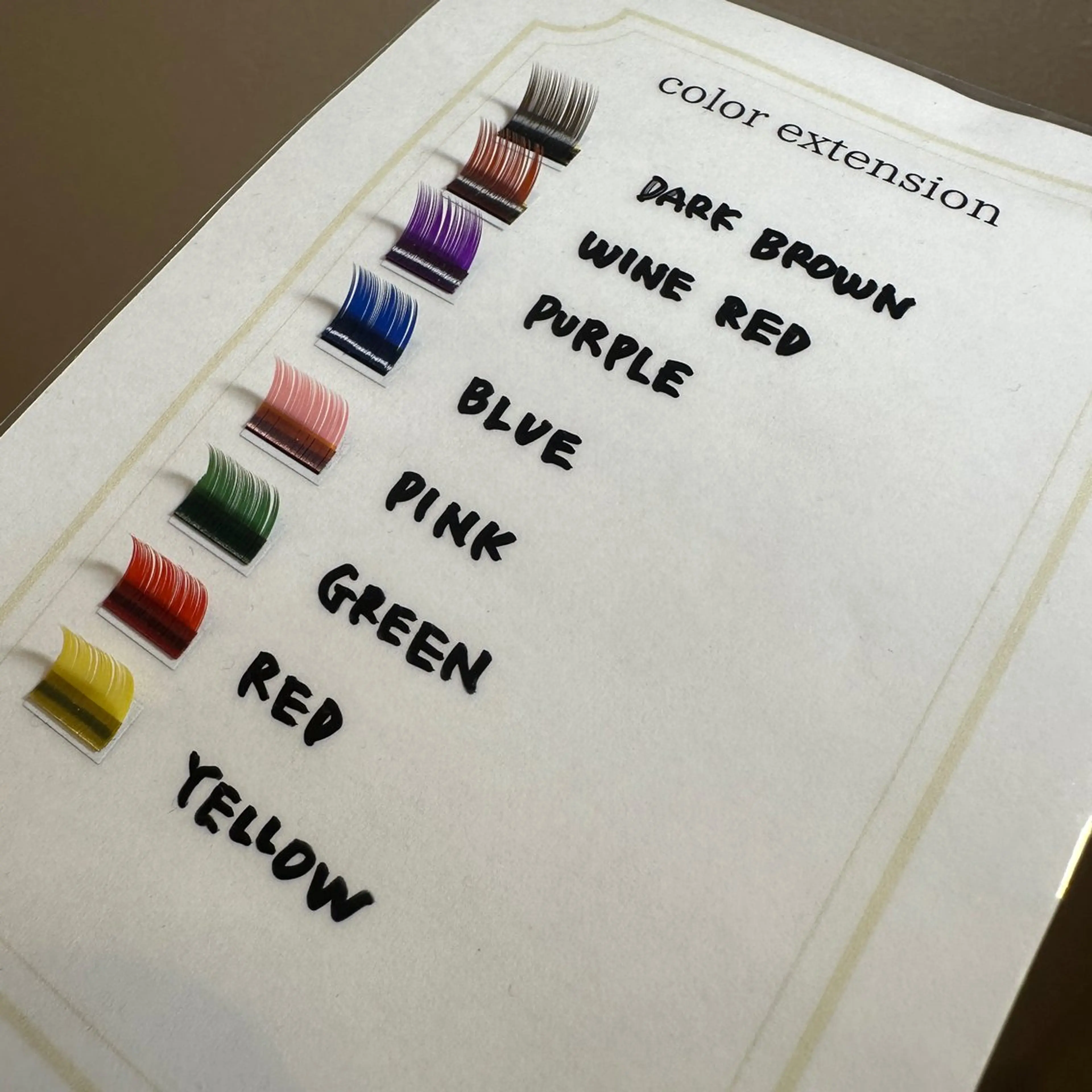 マツエク・マツパ Lassy aoiのマツエク・マツパデザイン