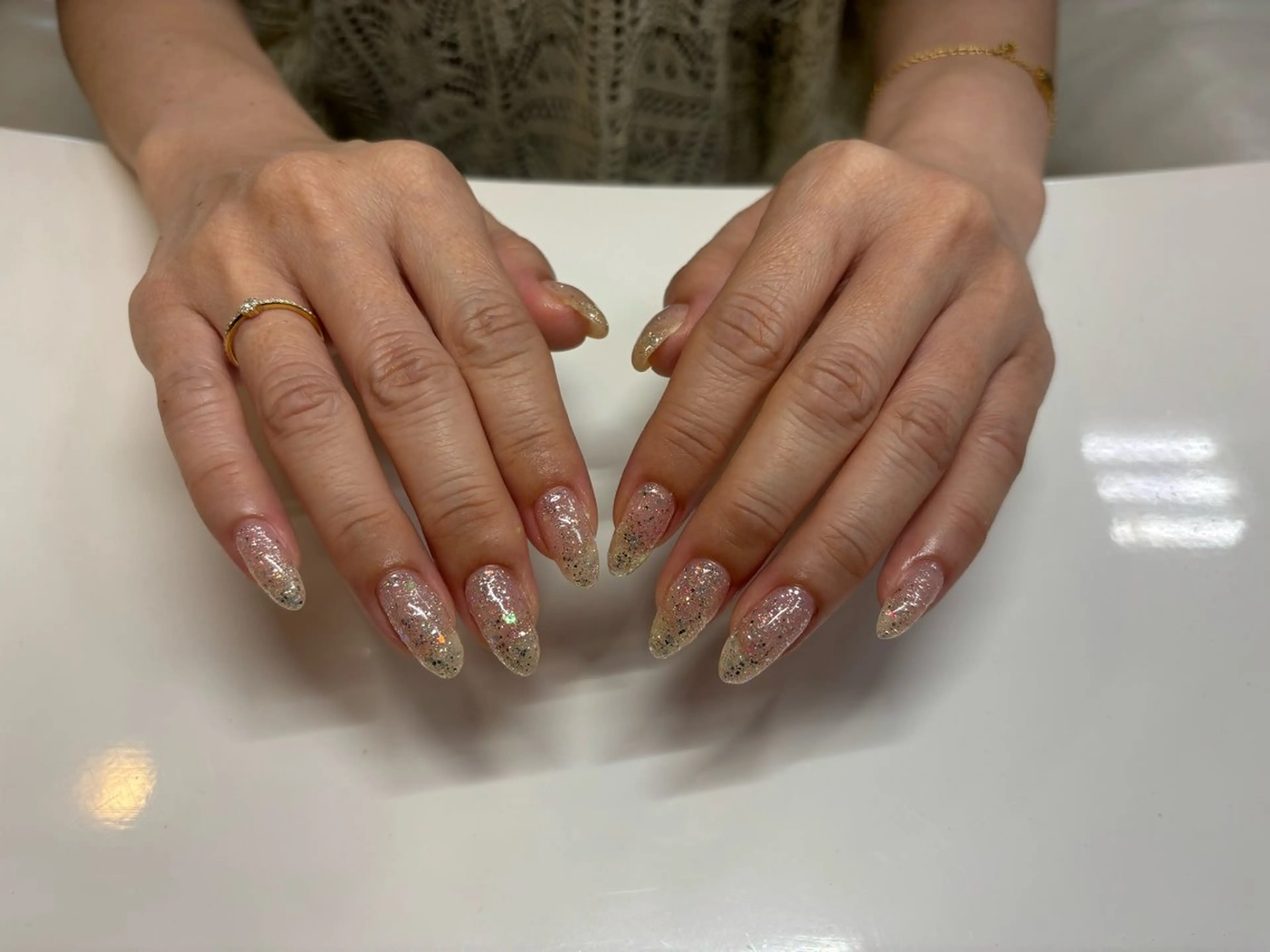 ハンドネイル　持ち込みデザイン90分（オフ有り）の写真