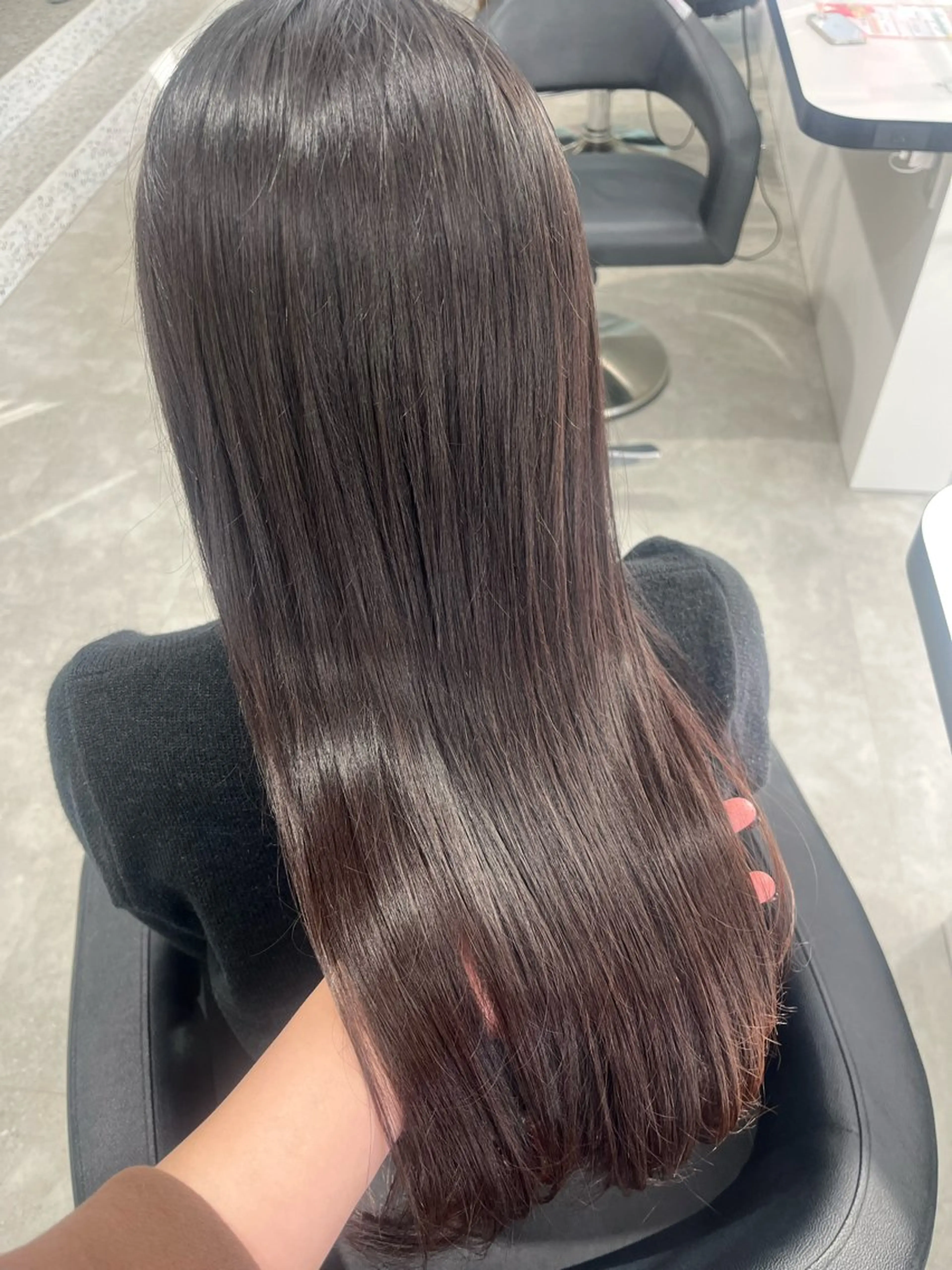 ロング カラー みう/仙台/暖色/ 艶髪/顔周りカット/のヘアスタイル