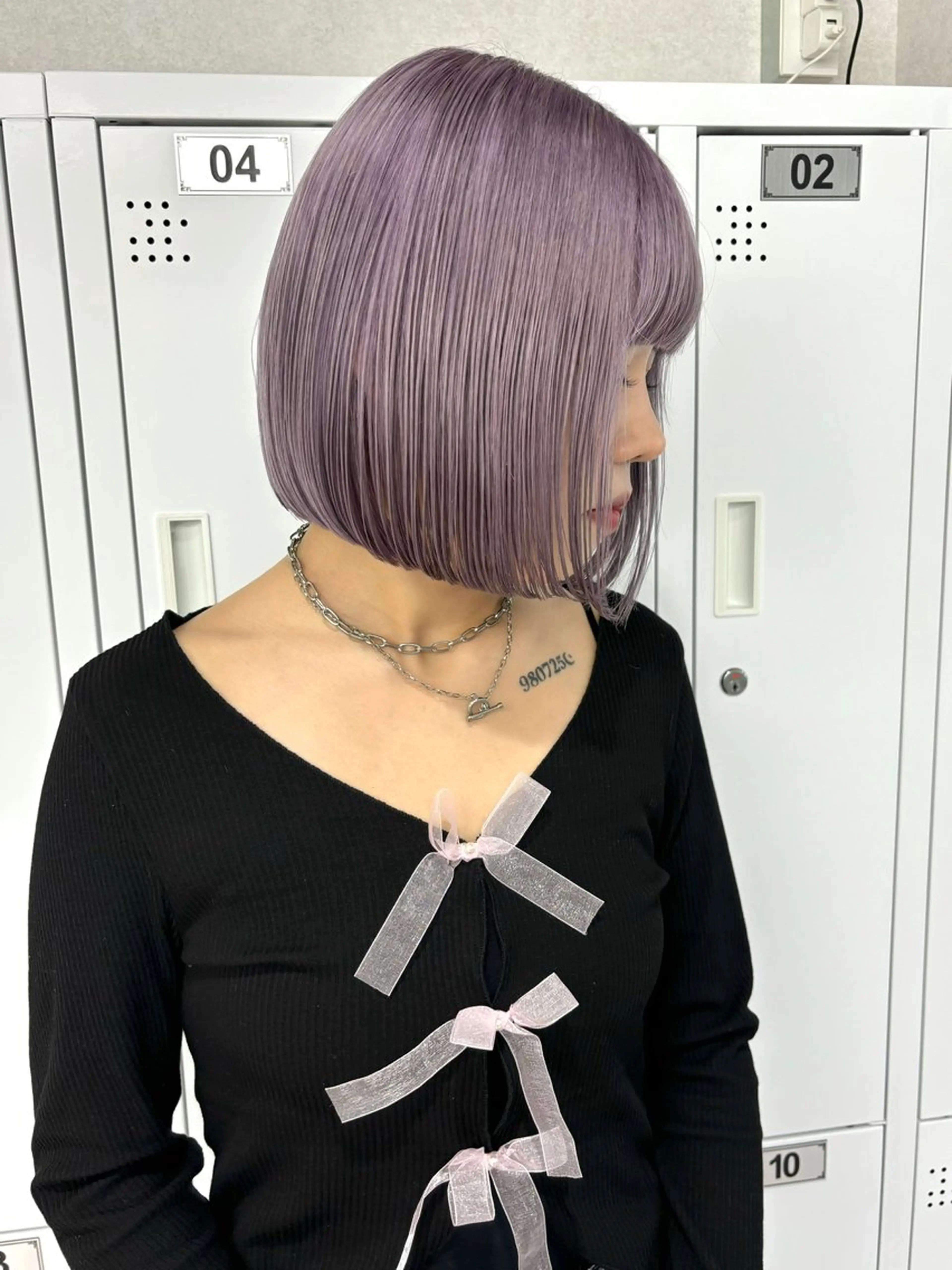 ショート カラー レイヤー/透明感 カラー💘akariのヘアスタイル