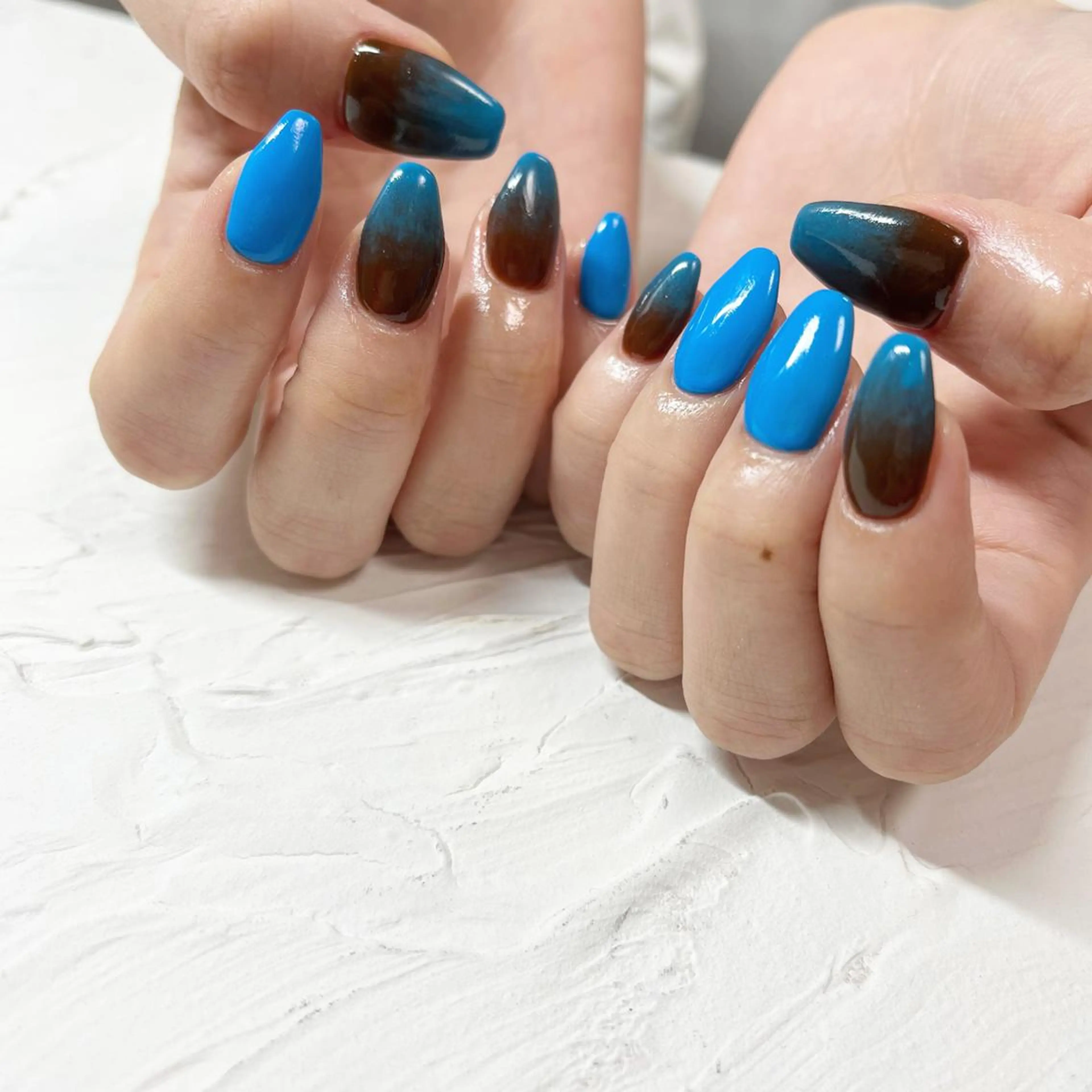 ネイル ニュアンスネイル 🔷ﾐﾅﾐﾈｲﾙ🔷 やり放題ネイル渋谷2のネイルデザイン