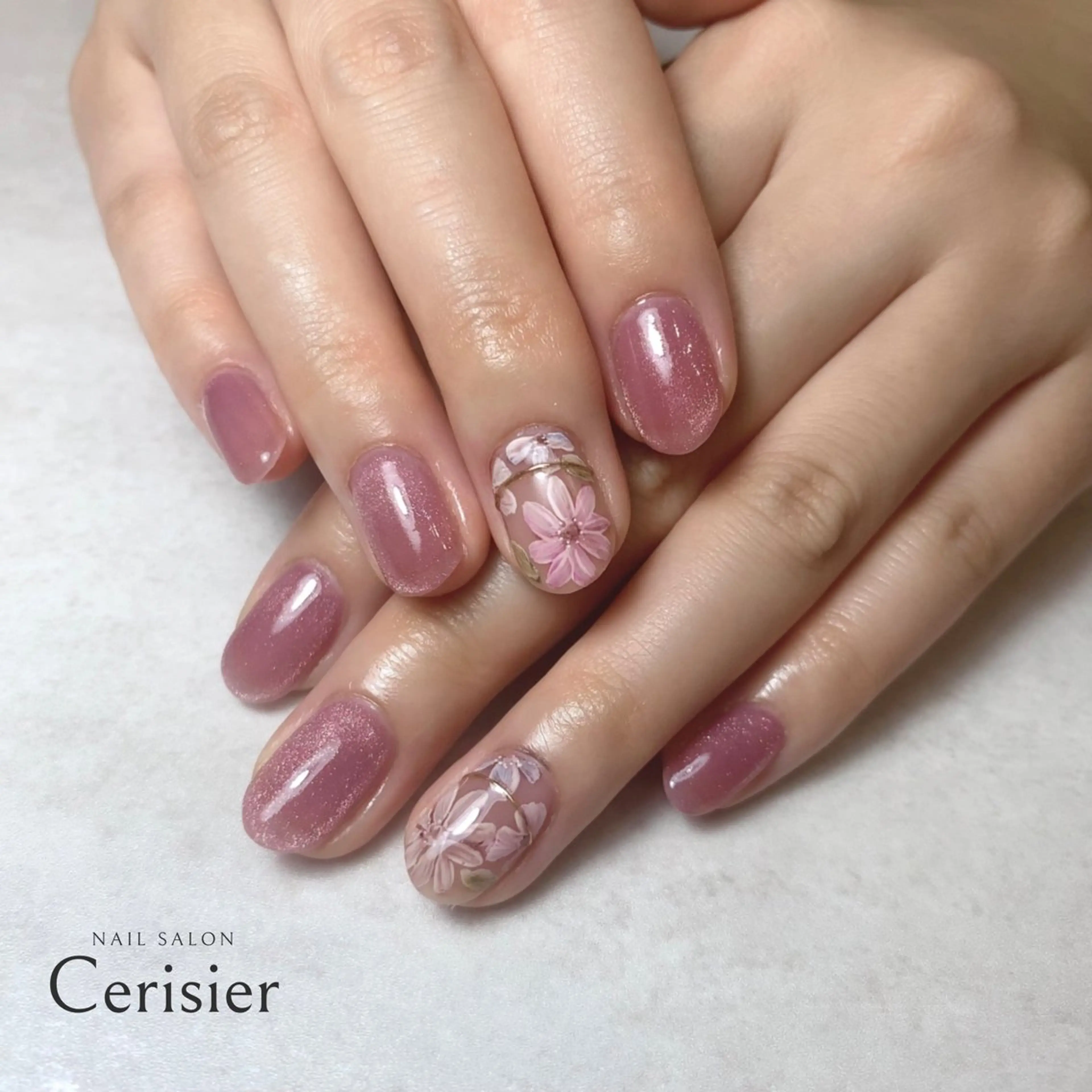 ネイル ハンドネイル cerisier nailのネイルデザイン