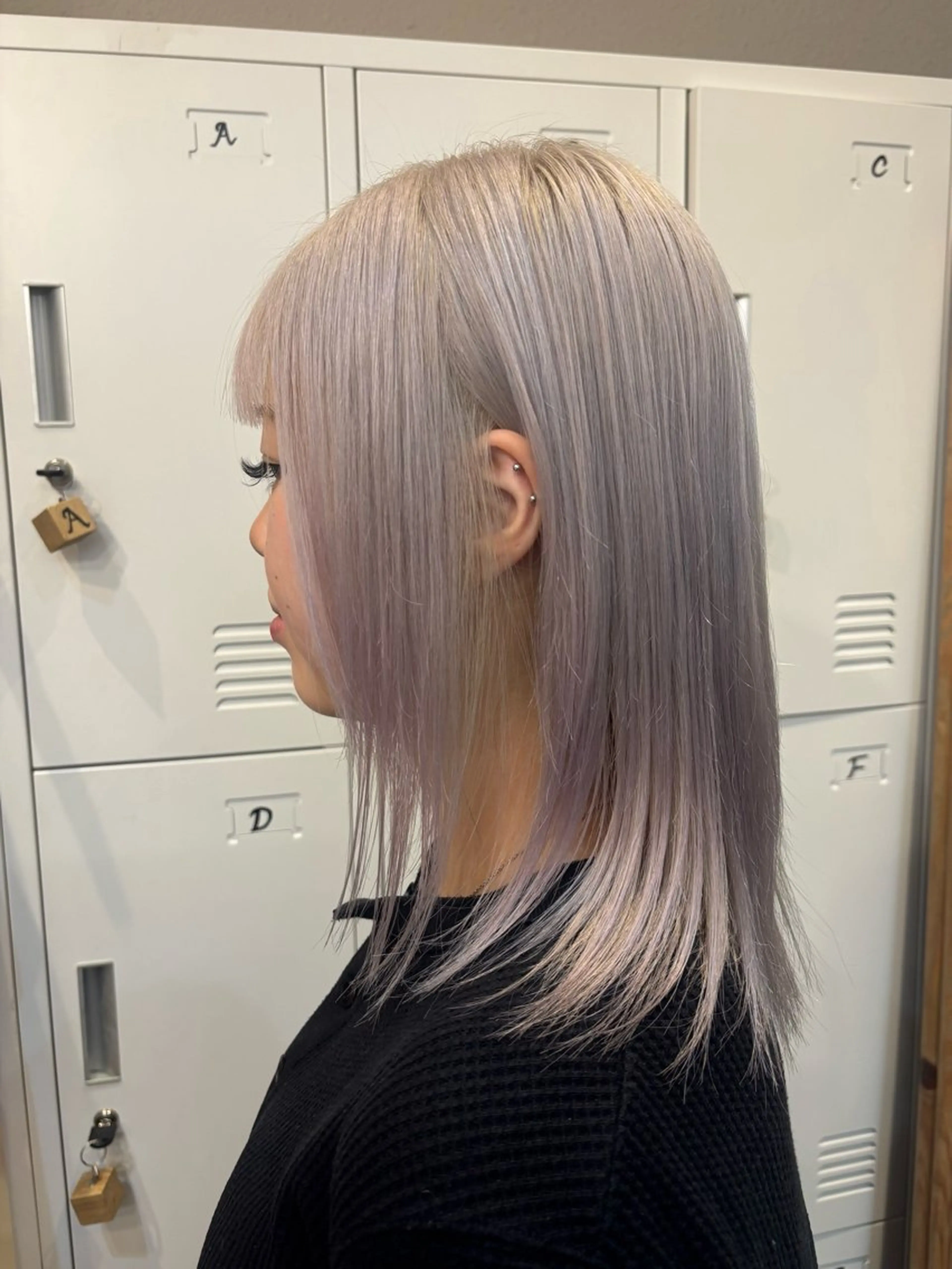 カラー ヘアカラー 梅田/韓国ヘア/ 似合わせ/わかな🍓のヘアスタイル