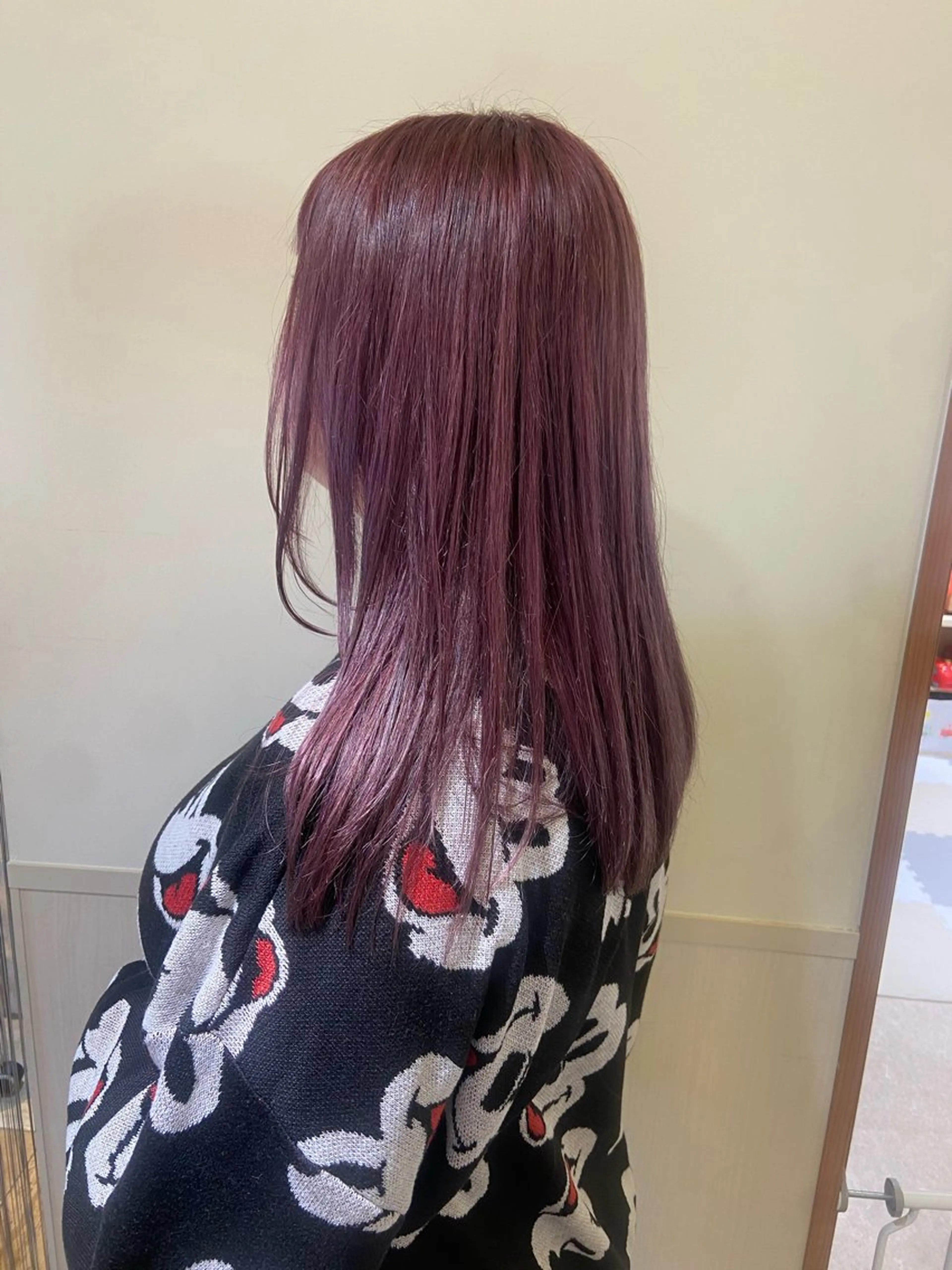 ロング カラー ヘアカラー トリートメント 🐺ウルフ/レイヤー 似合わせ‎🤍沙羅のヘアスタイル