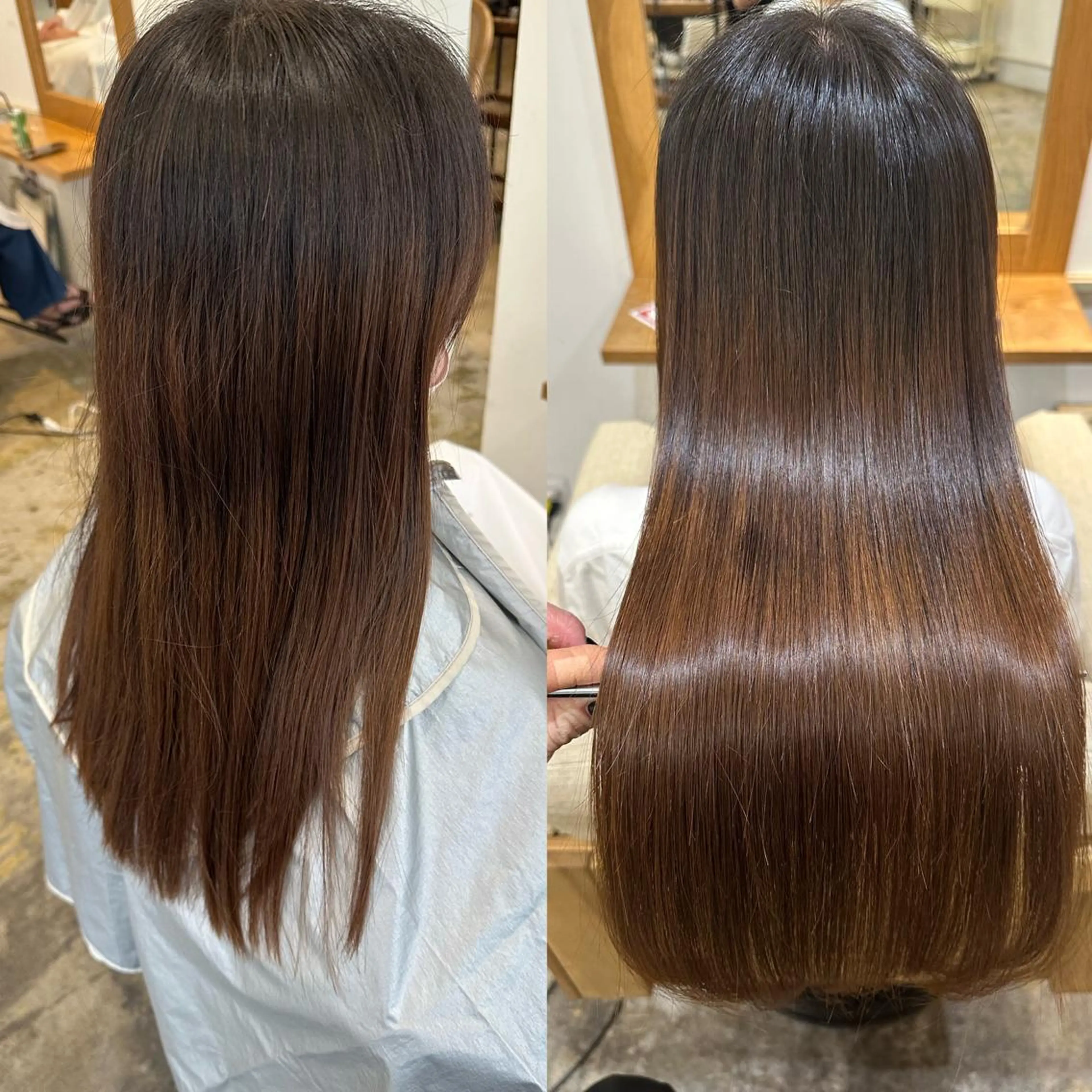 ミディアム 髪質改善×レイヤー 齊藤翔太のヘアスタイル