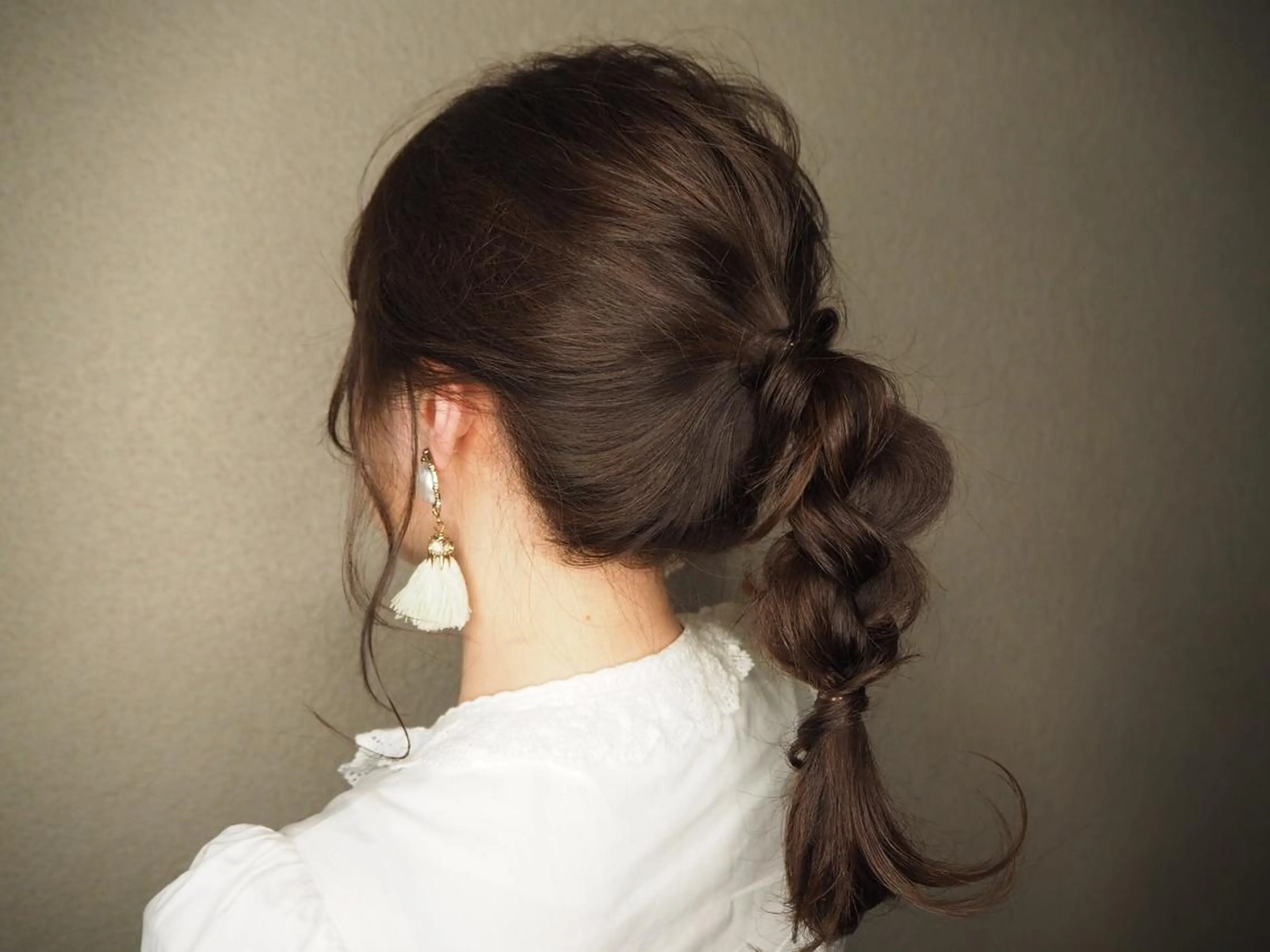 ミディアム カラー カット ヘアカラー トリートメント 菅村 勇亮のヘアスタイル