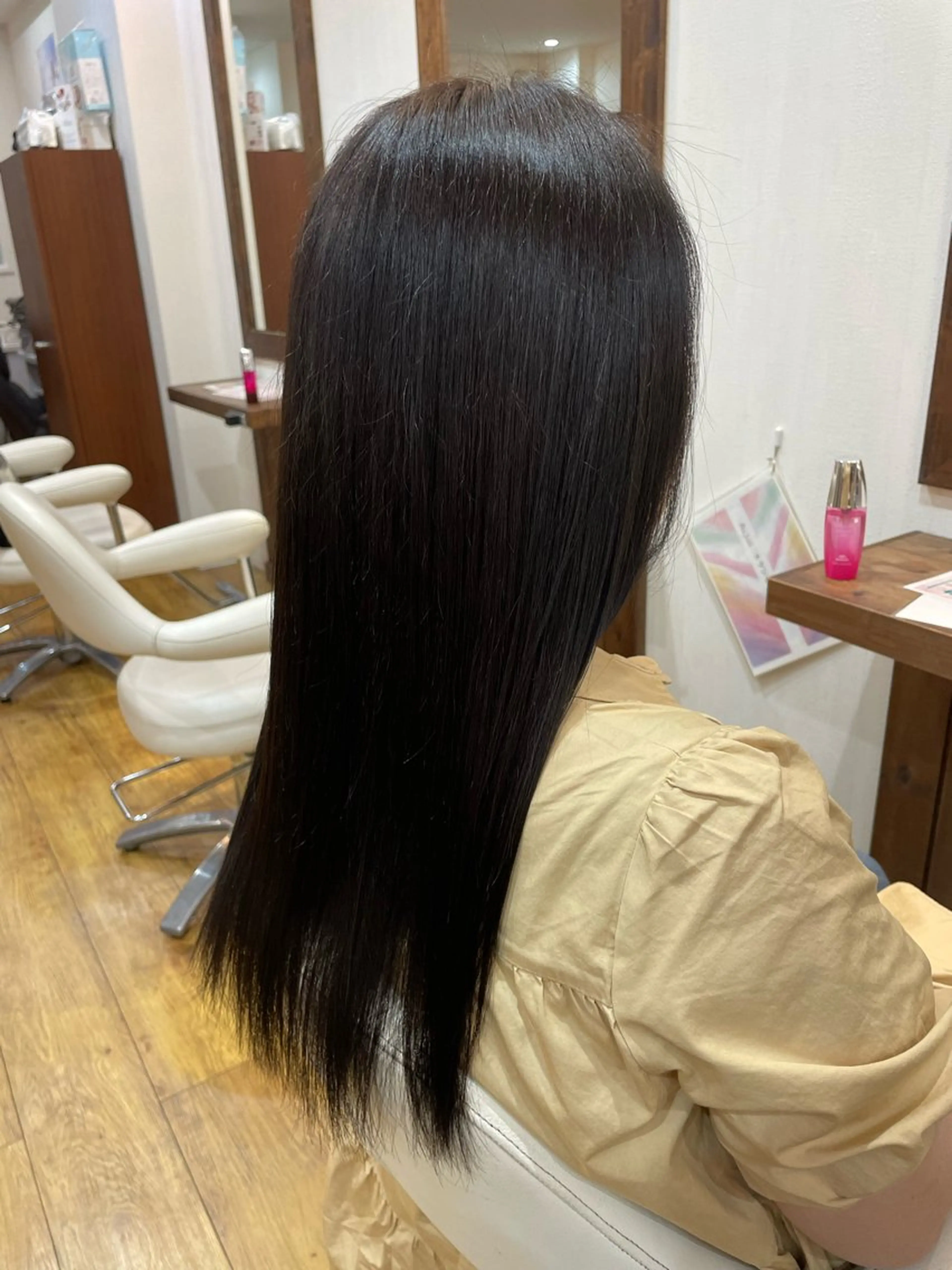 セミロング ヘアカラー トリートメント 💖メンズモデル 募集/晴香💖のヘアスタイル