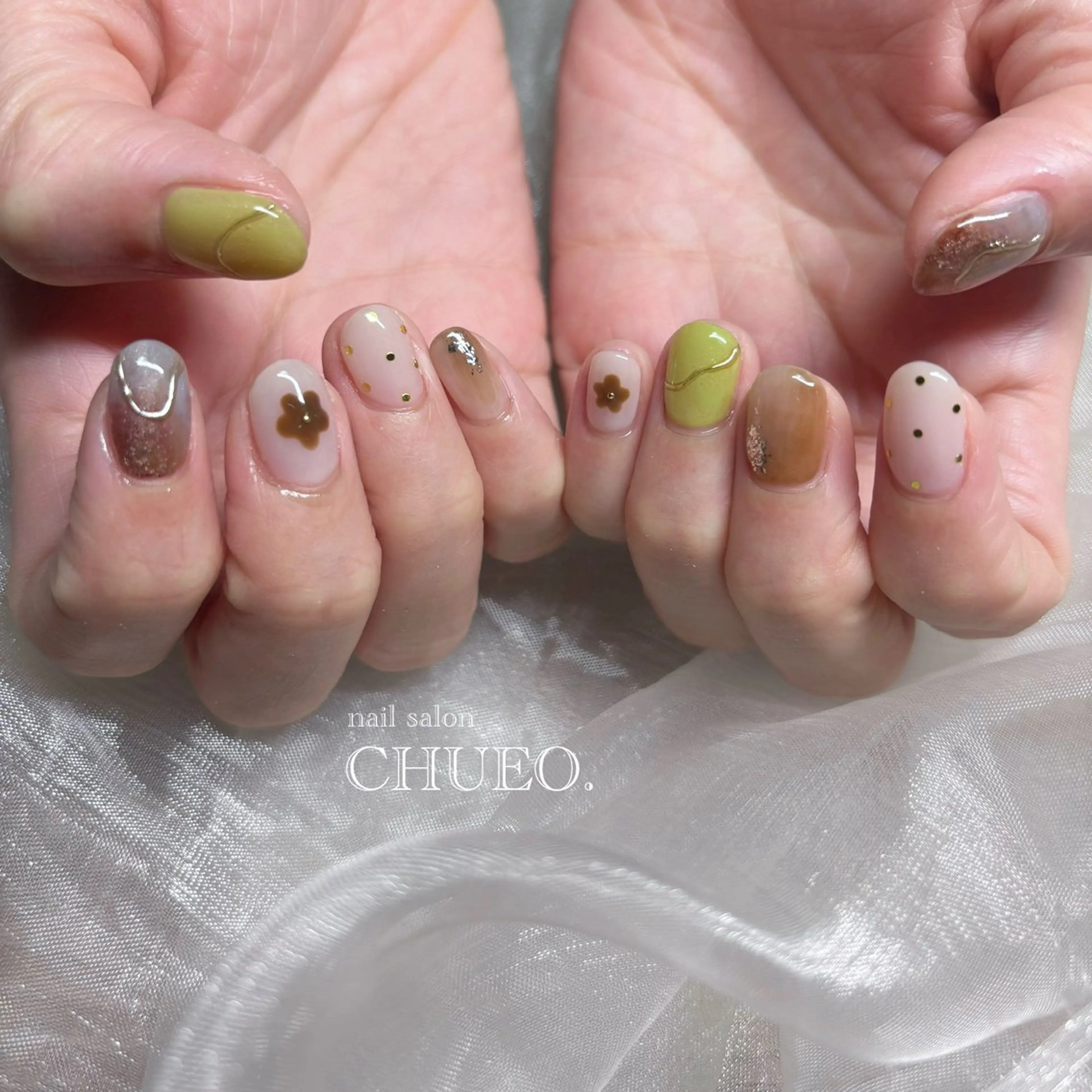 ネイル ハンドネイル nail salon CHUEO.所属・吉岡 晴香のネイルデザイン