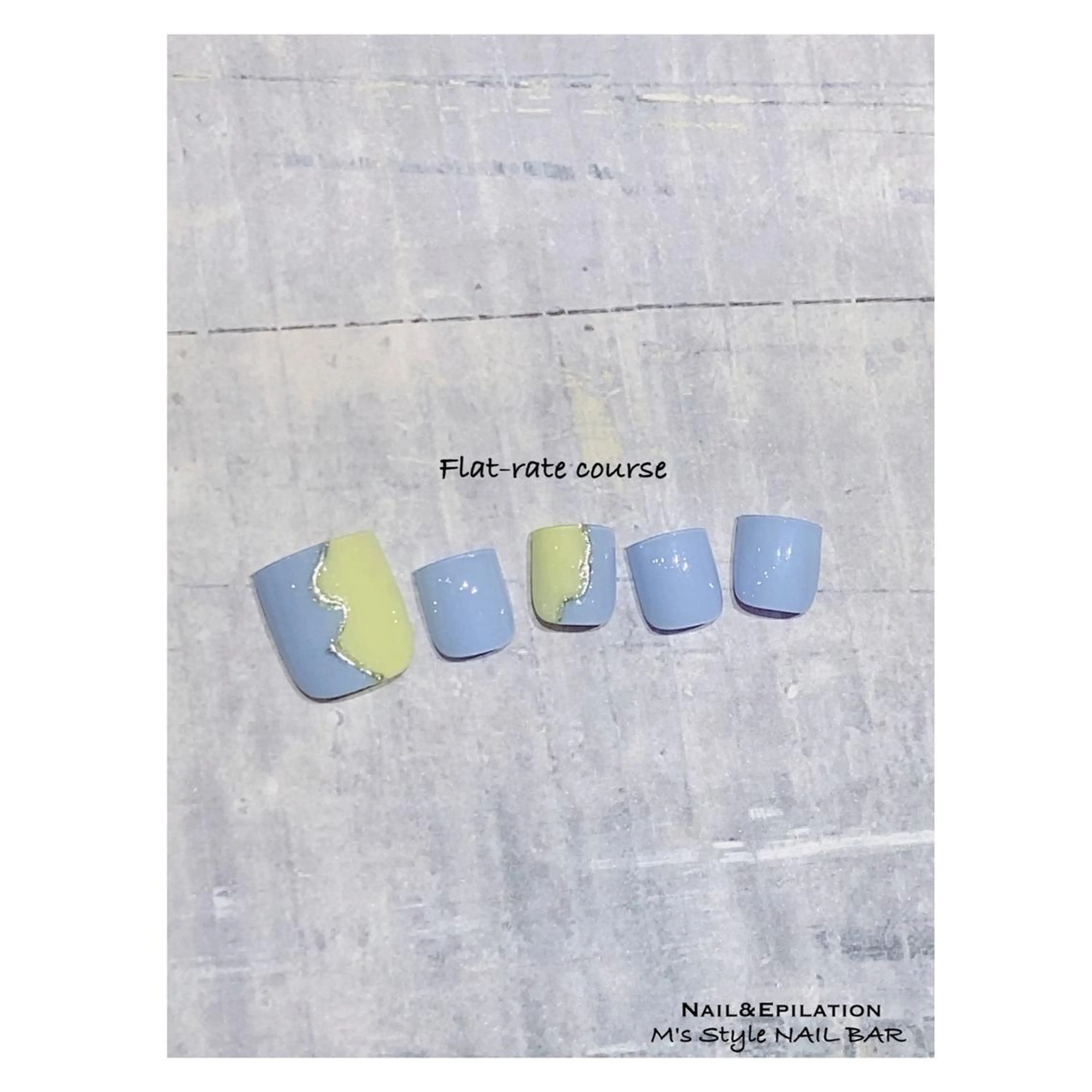 ネイル 成人式 入学式 長さ出し フットネイル フレンチネイル フットネイル M's Style NAIL BARのエステ・リラクイメージ