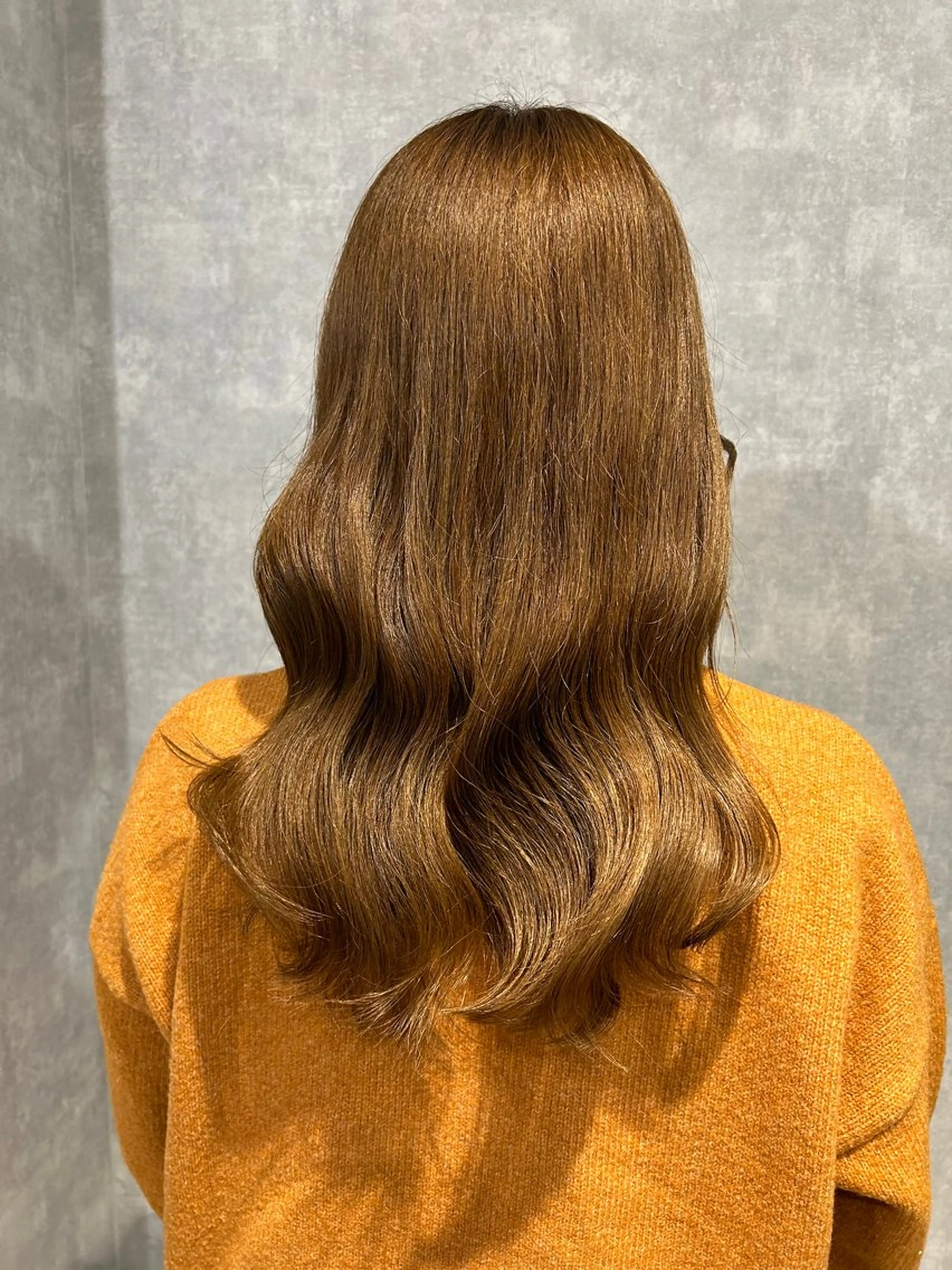 ロング 最新ケアカラー 髪質改善YUTOのヘアスタイル