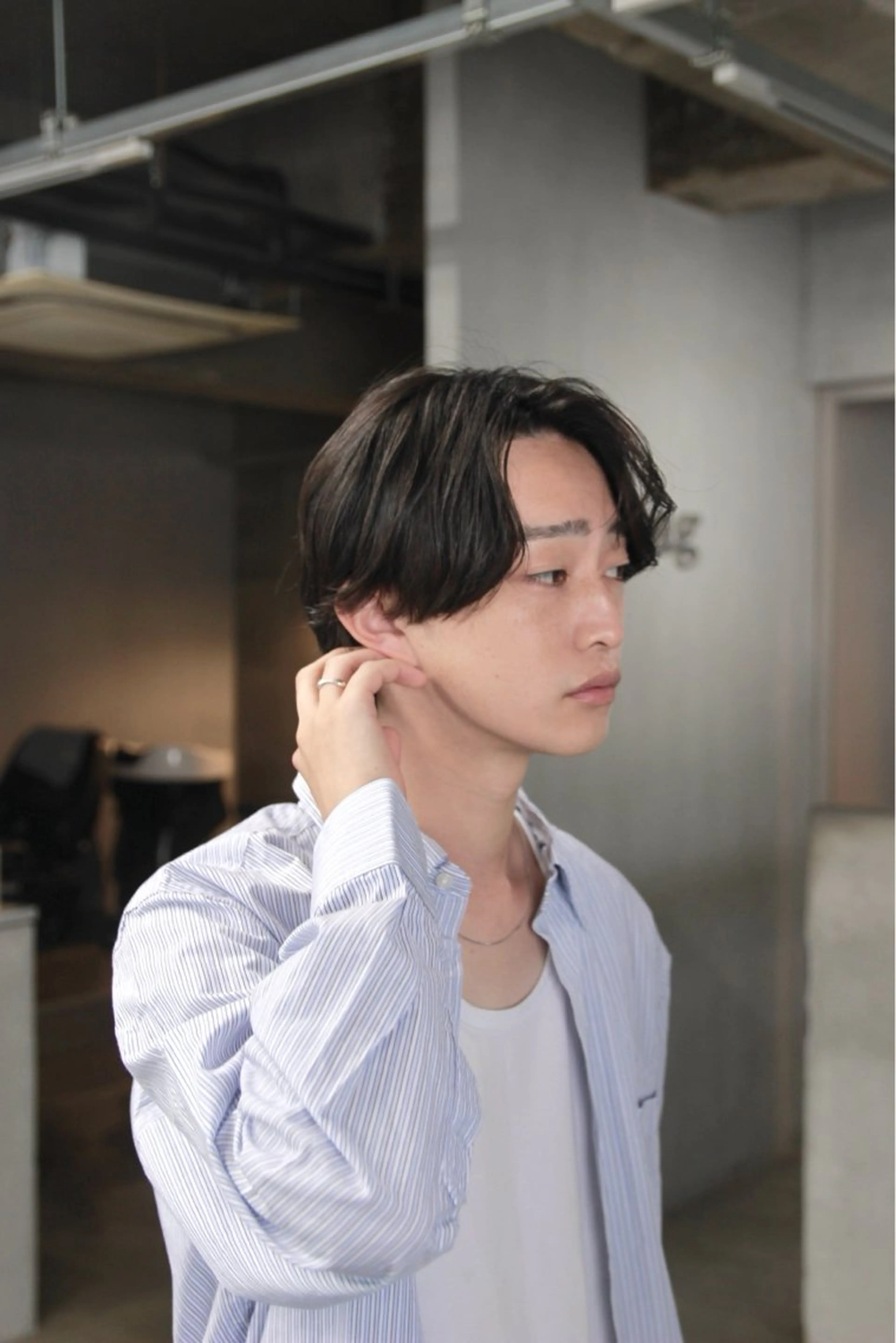 ショート カラー パーマ メンズ カット パーマ メンズ/ダブルカラー /パーマ/来栖慧💈のヘアスタイル