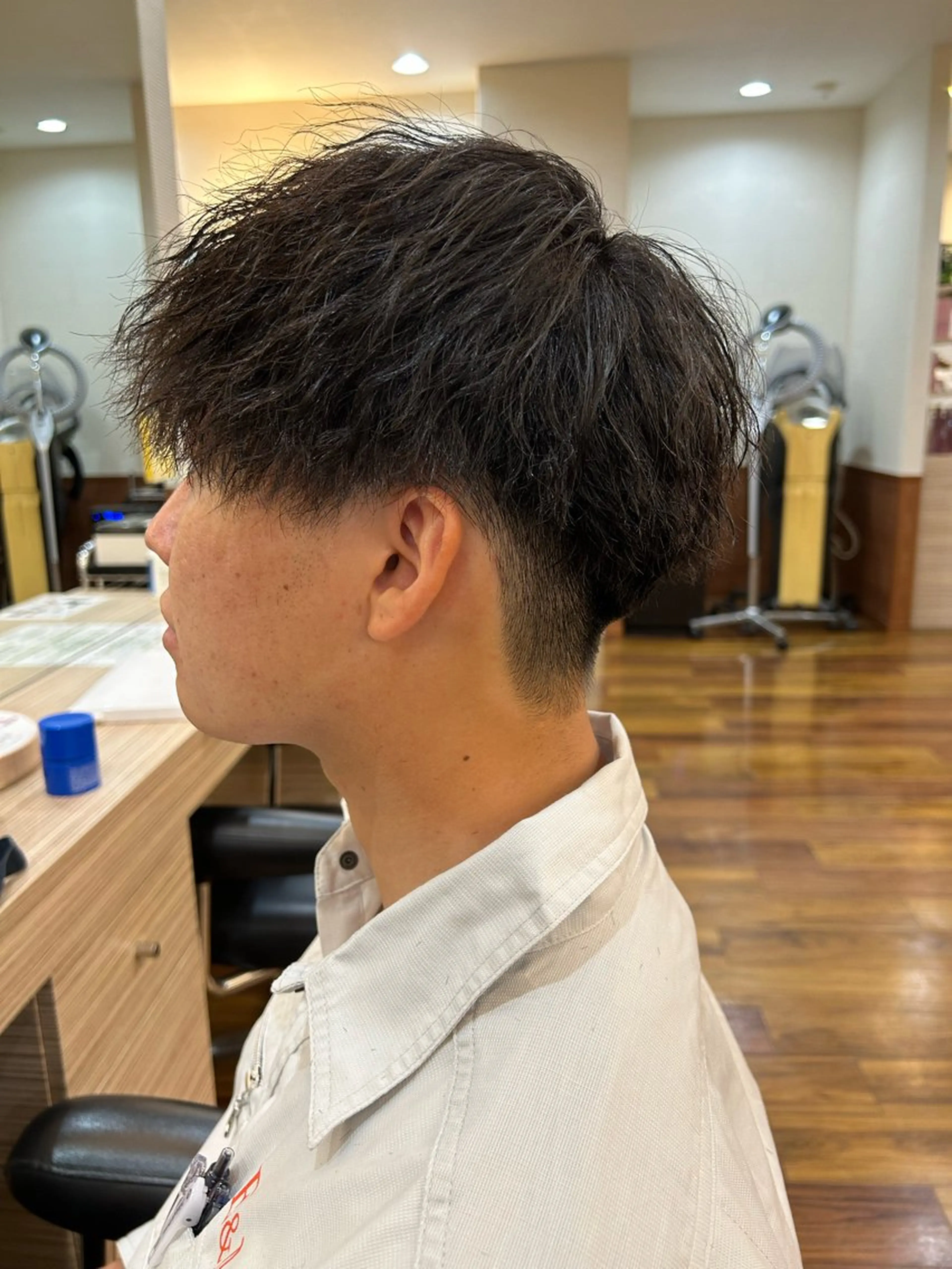 パーマ ツイストパーマ 最新ケアカラー 髪質改善YUTOのヘアスタイル