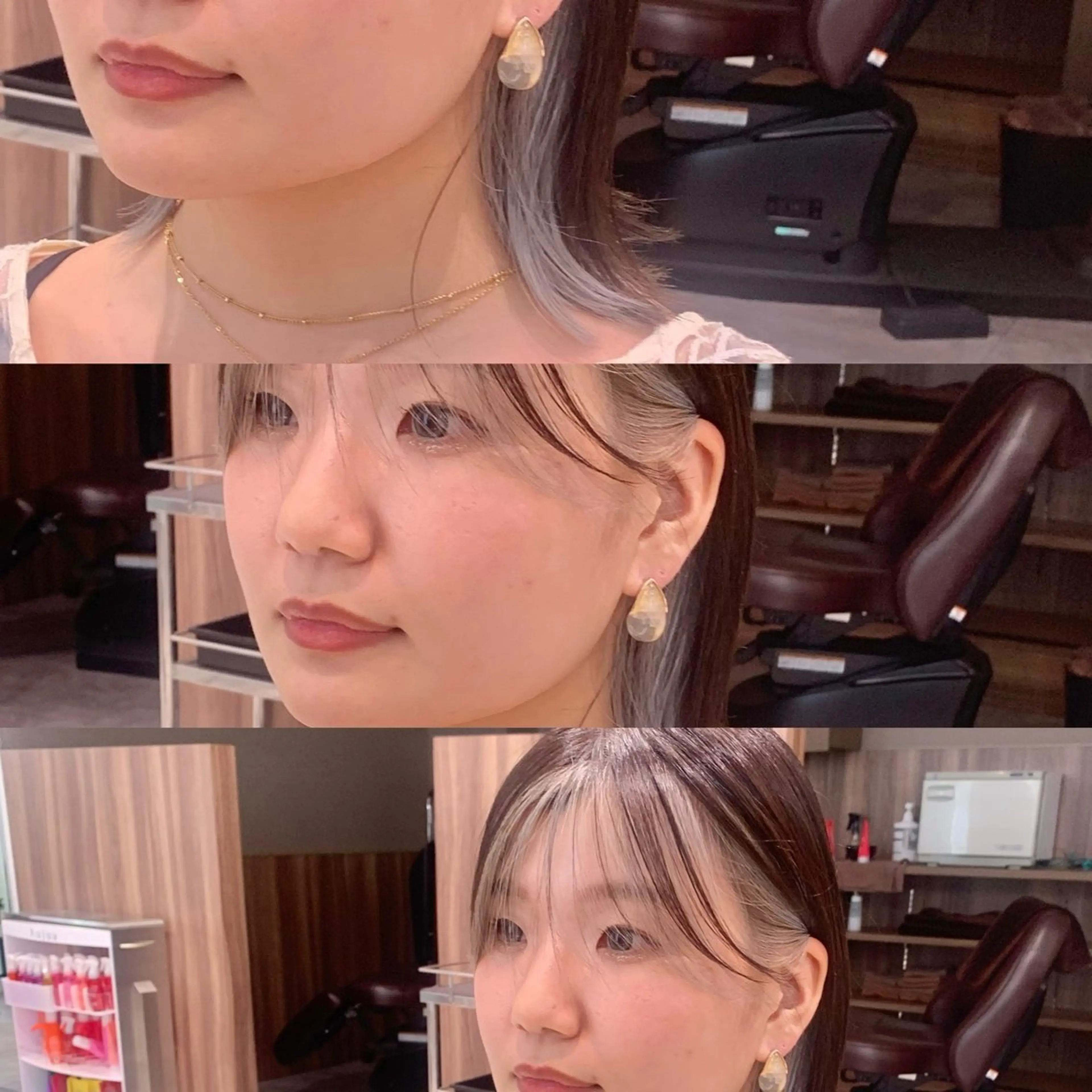 ミディアム カット ヘアカラー トリートメント 《褒められる》 透明感カラー/小嶋のヘアスタイル