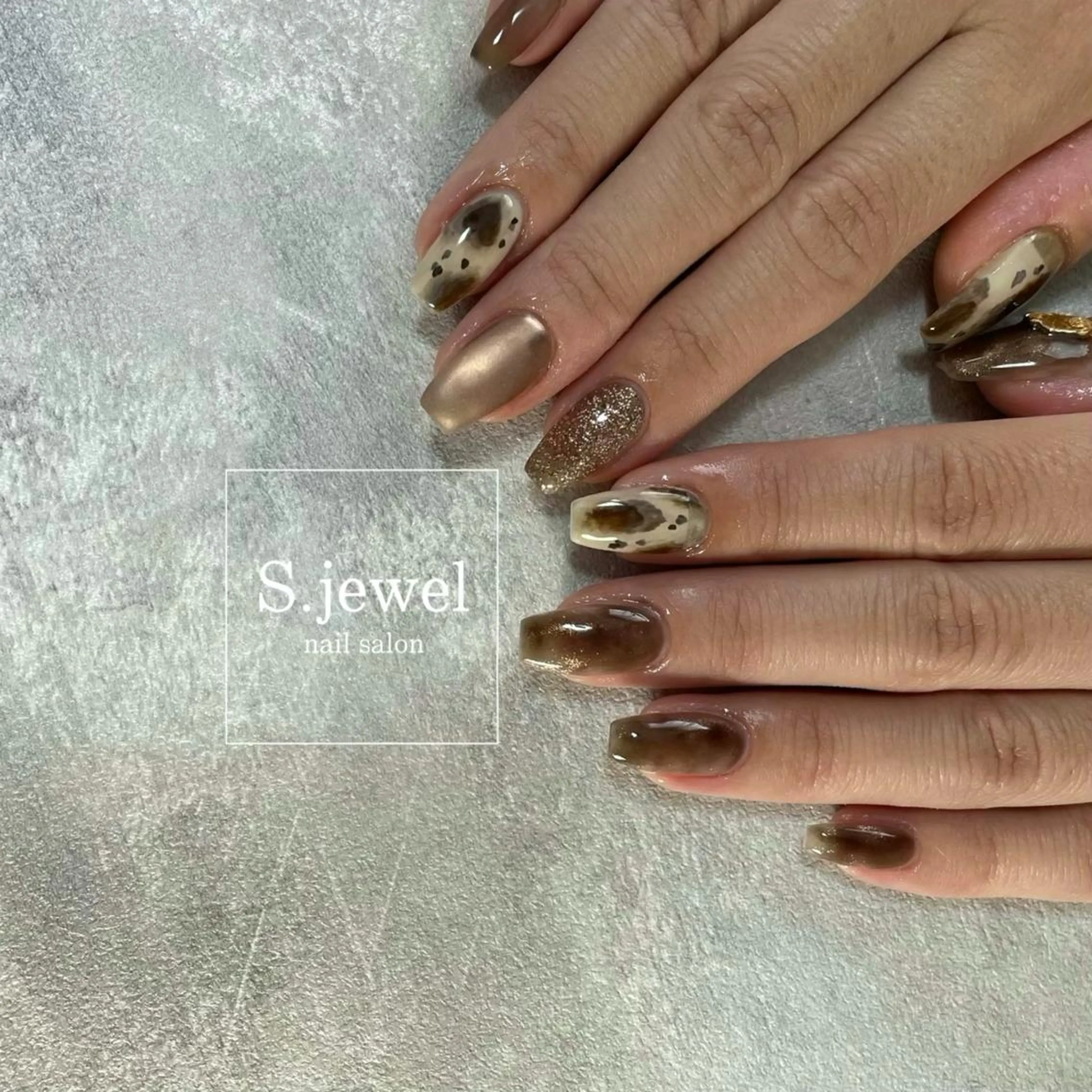 ネイル S♡JEWEL所属・S. JEWELのネイルデザイン