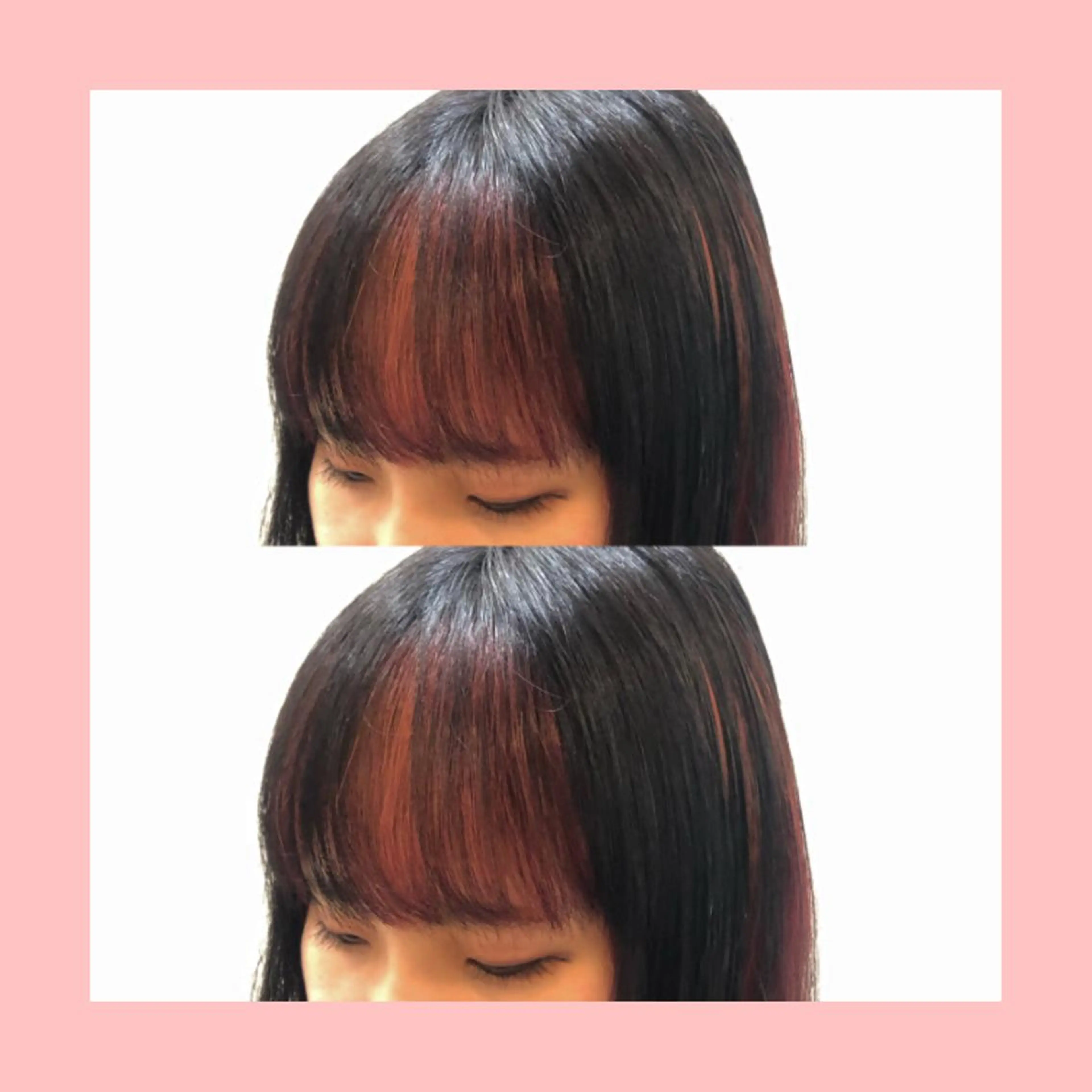 カラー デザインカラー 森本　舞✴︎ 似合わせパーマのヘアスタイル