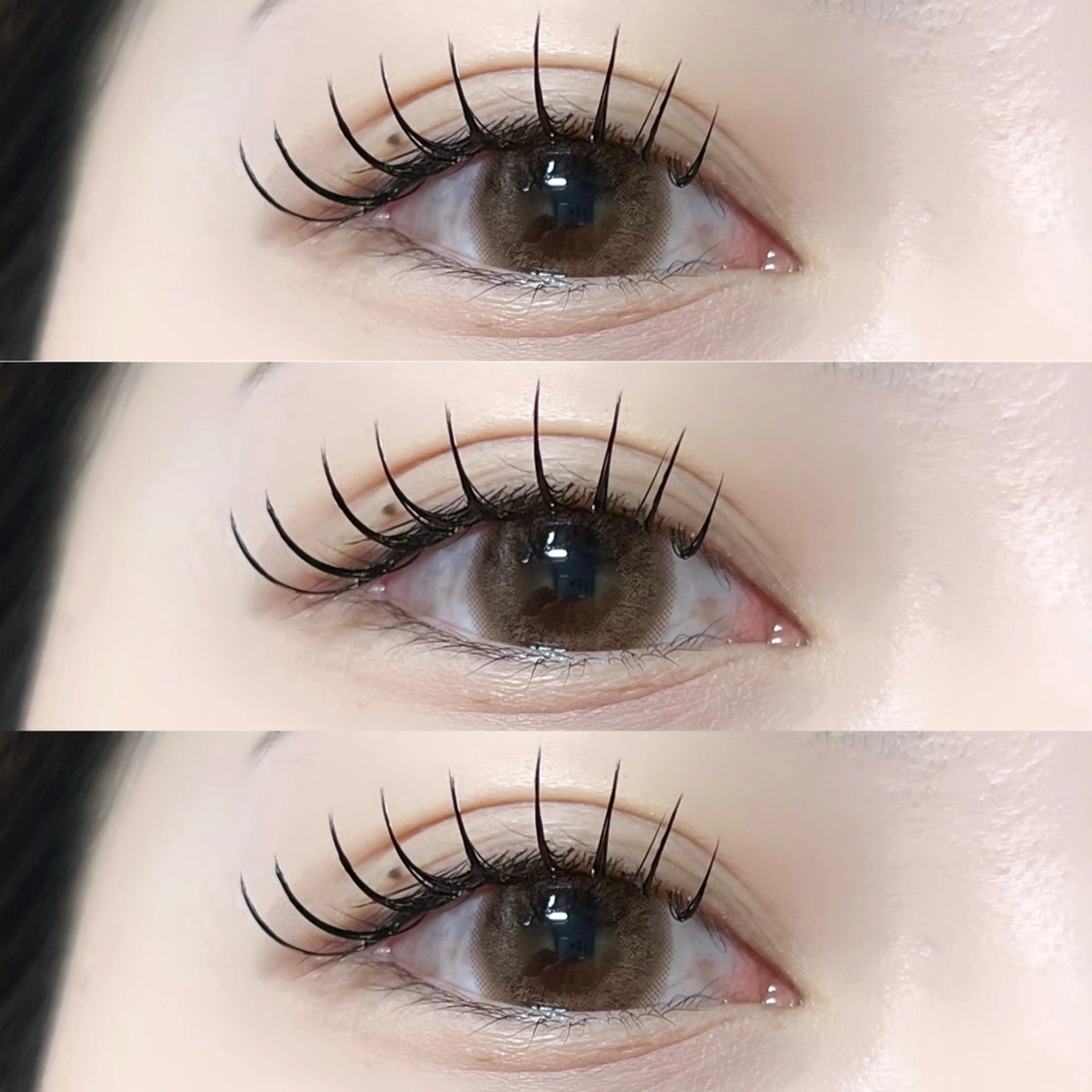 ナチュラルフラットラッシュ　【140本】の写真