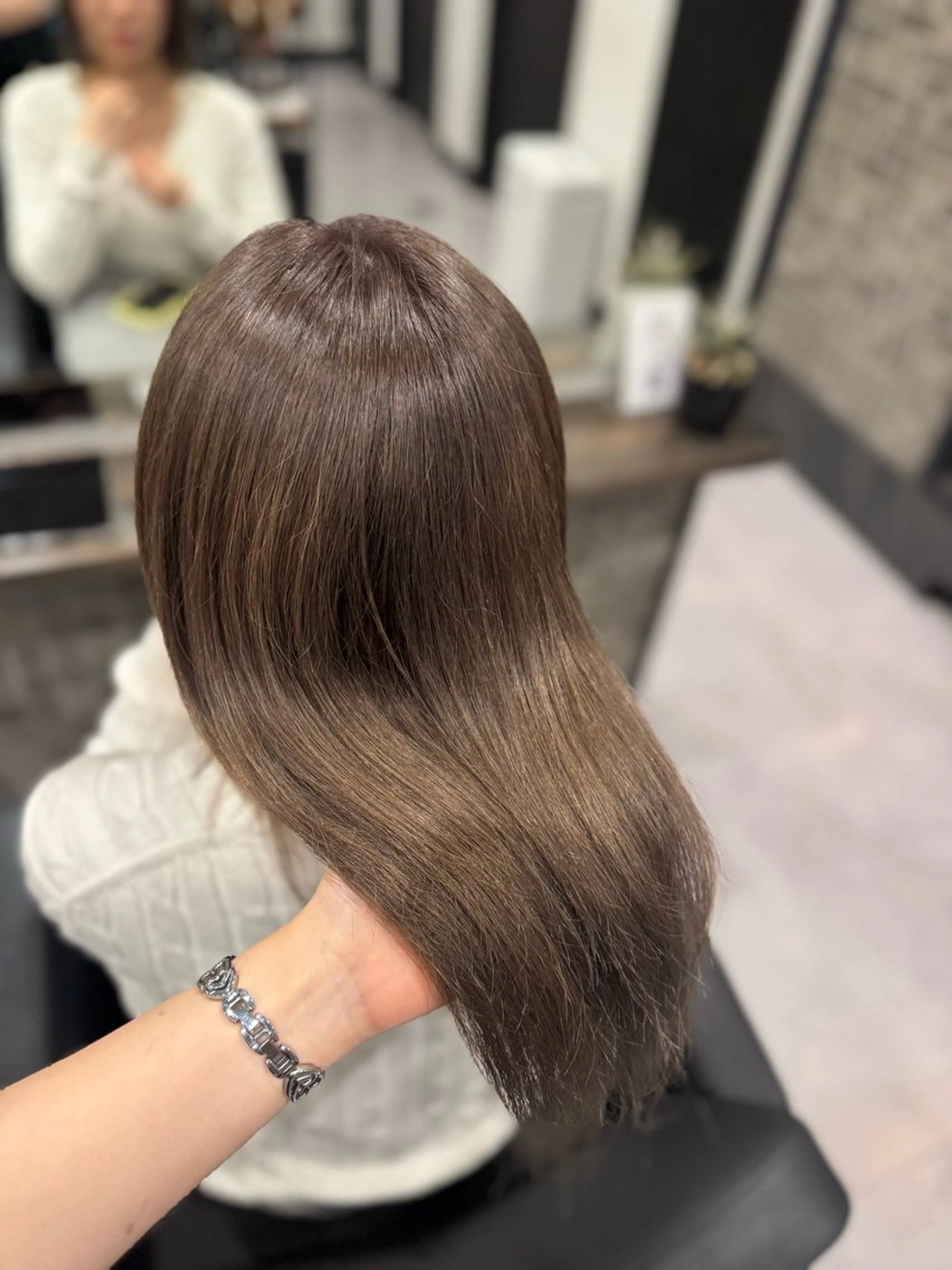 ミディアム カラー ヘアカラー トリートメント 🖤Ayaka🖤 モデル様募集中🌙のヘアスタイル