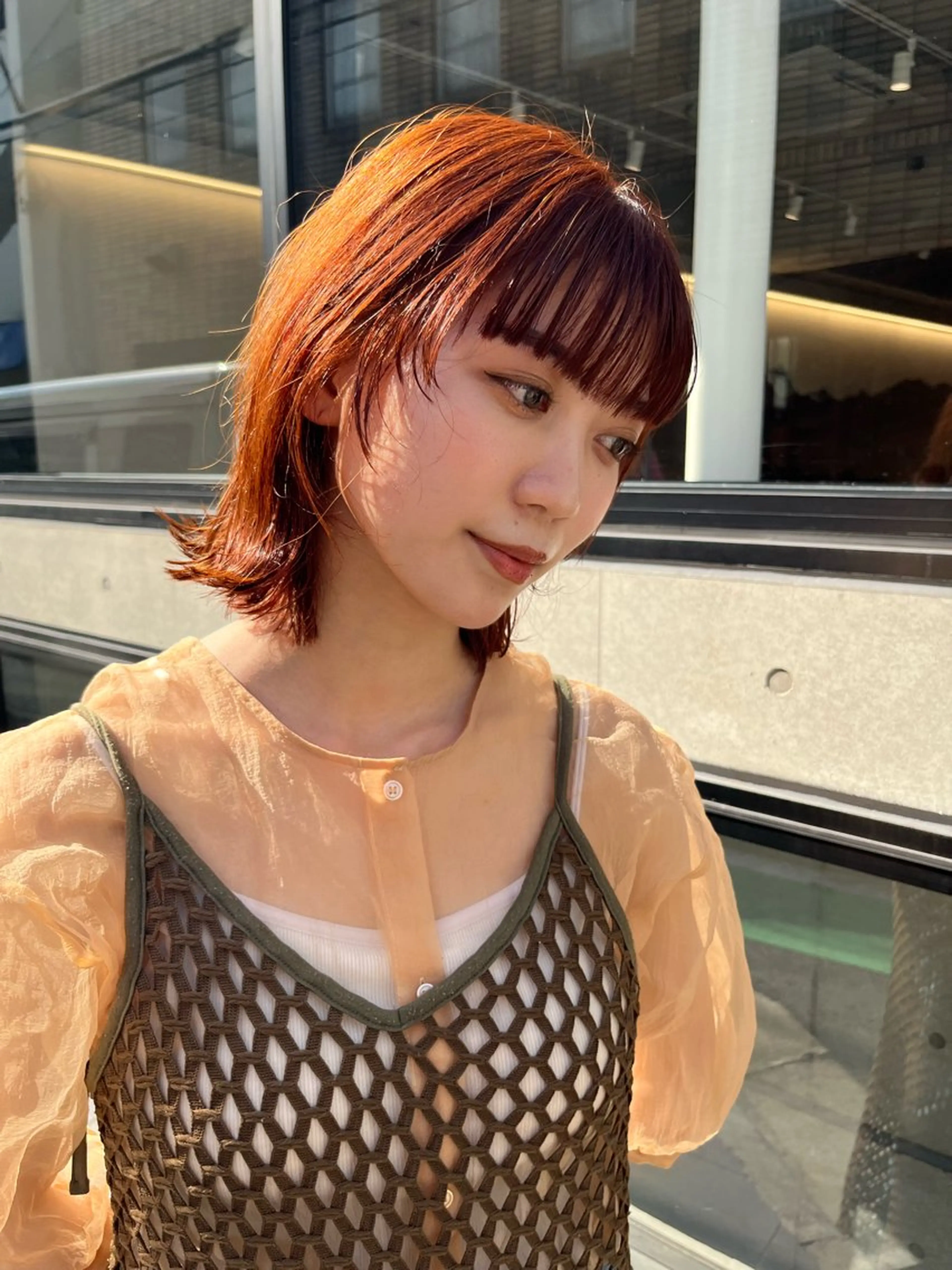 ショート カラー 似合わせ特化/レイヤ ーカット/mikuのヘアスタイル