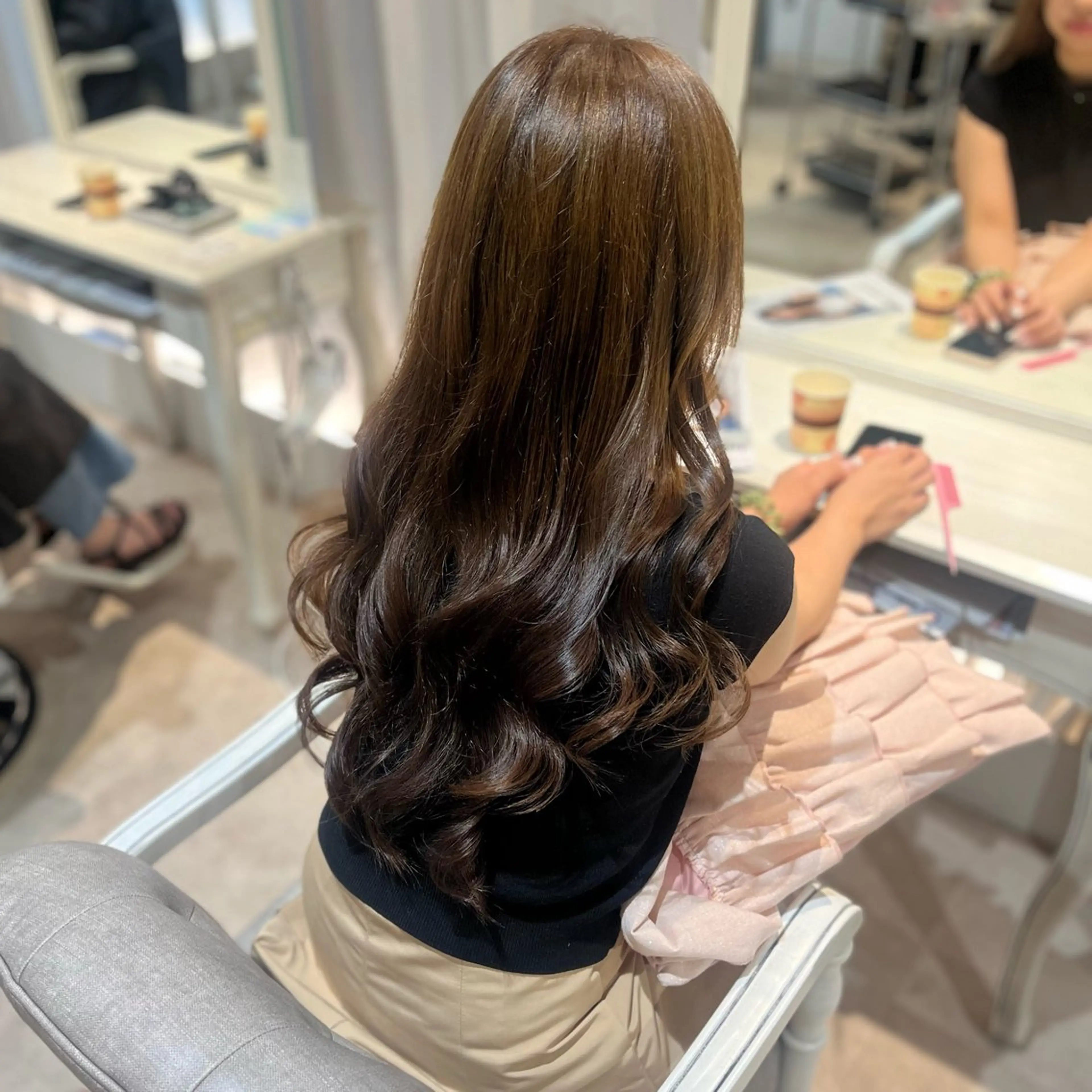 ロング カラー カット ヘアカラー rio / CreBiA /名駅のヘアスタイル