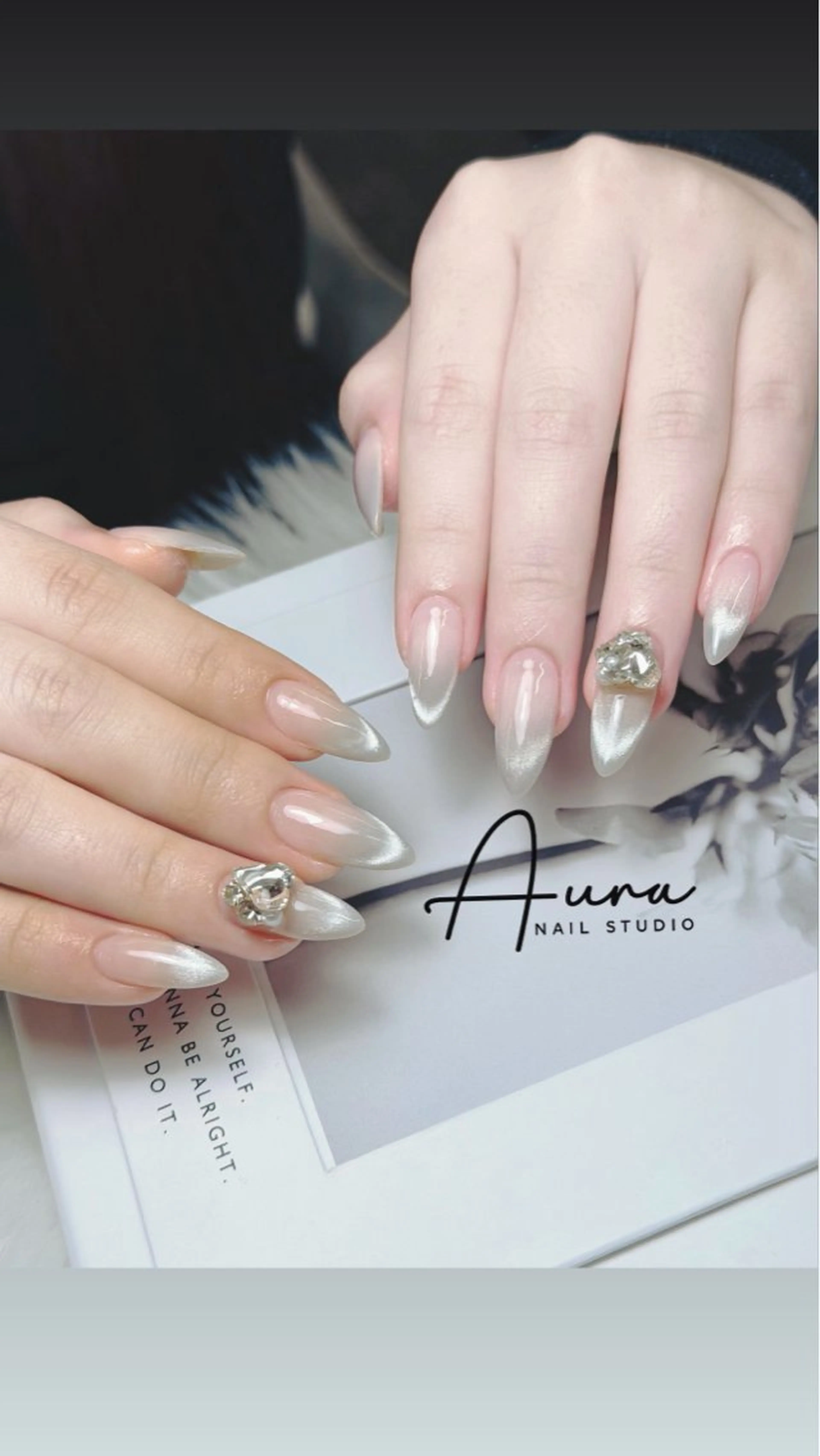 ネイル ハンドネイル Aura Nail HanNaのネイルデザイン
