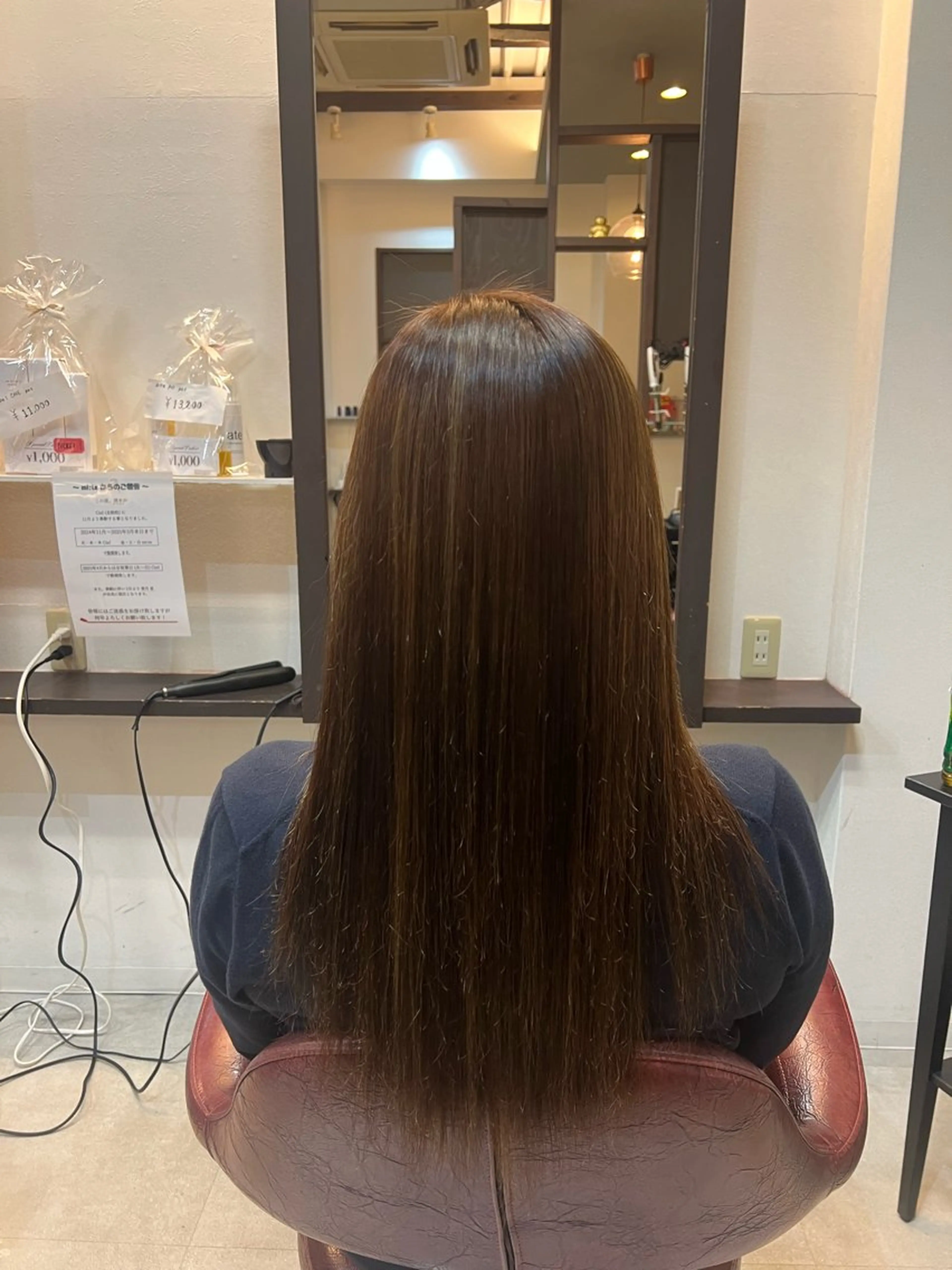 ロング 髪質改善 吉岡 なみのヘアスタイル