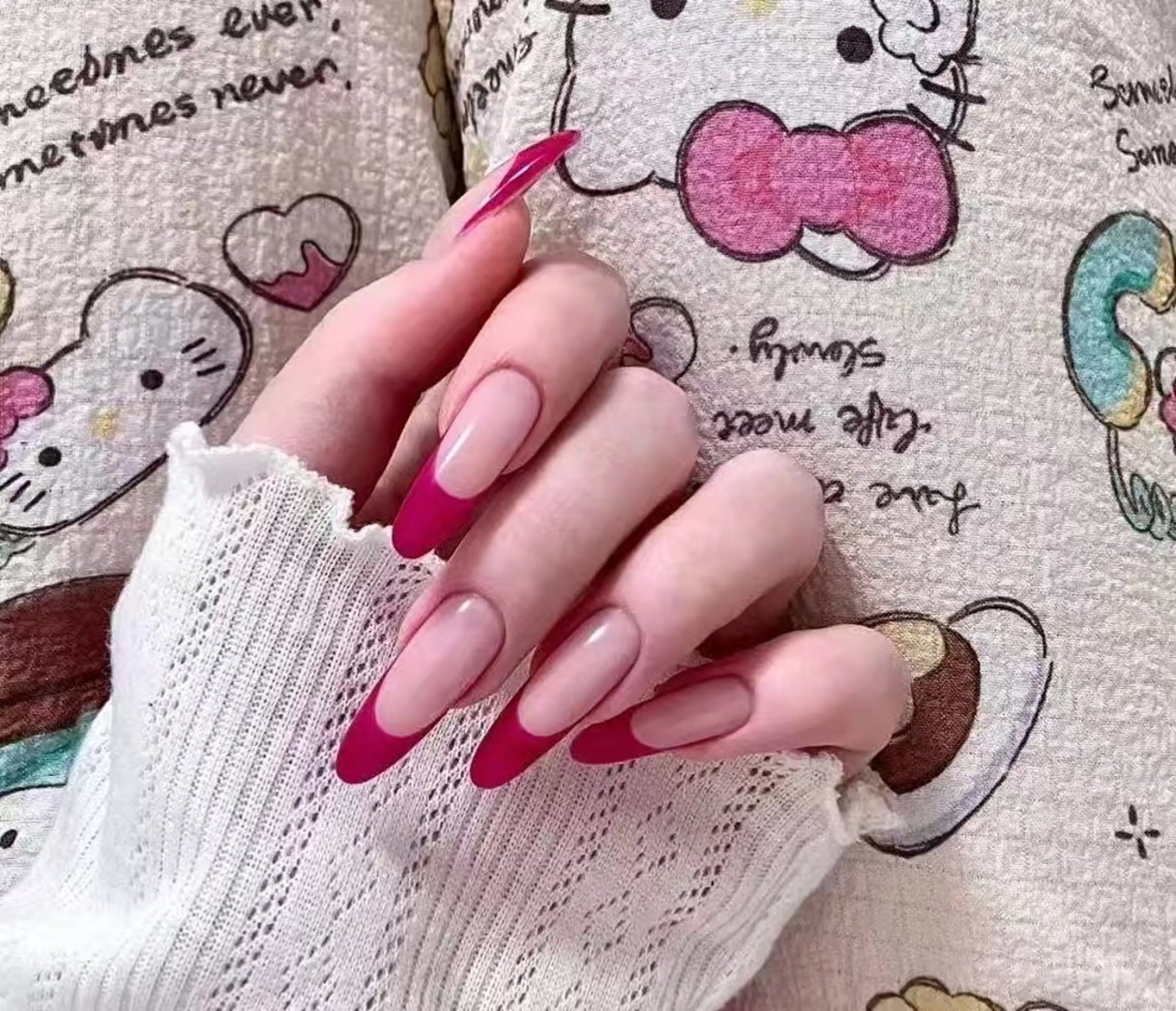 ネイル オーロラネイル フラワーネイル フットネイル フレンチネイル ジェルネイル ハンドネイル BabyYouMi ねねのネイルデザイン